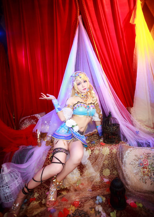 【授权】lovelive舞娘觉醒 绚濑绘里cos