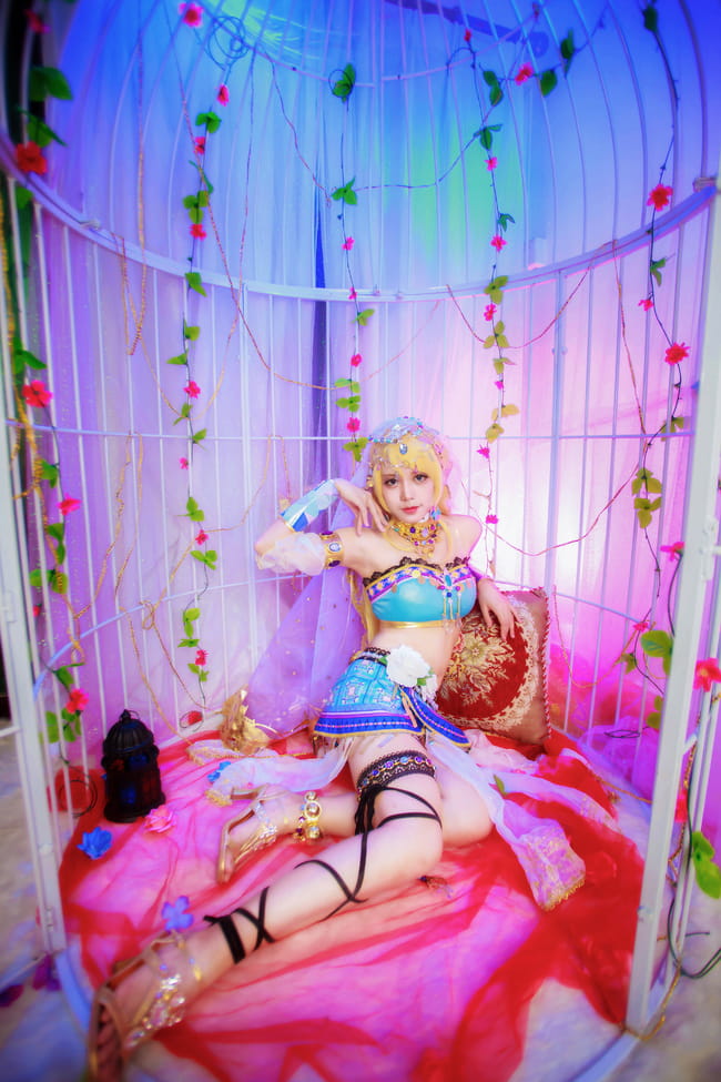 【授权】lovelive舞娘觉醒 绚濑绘里cos