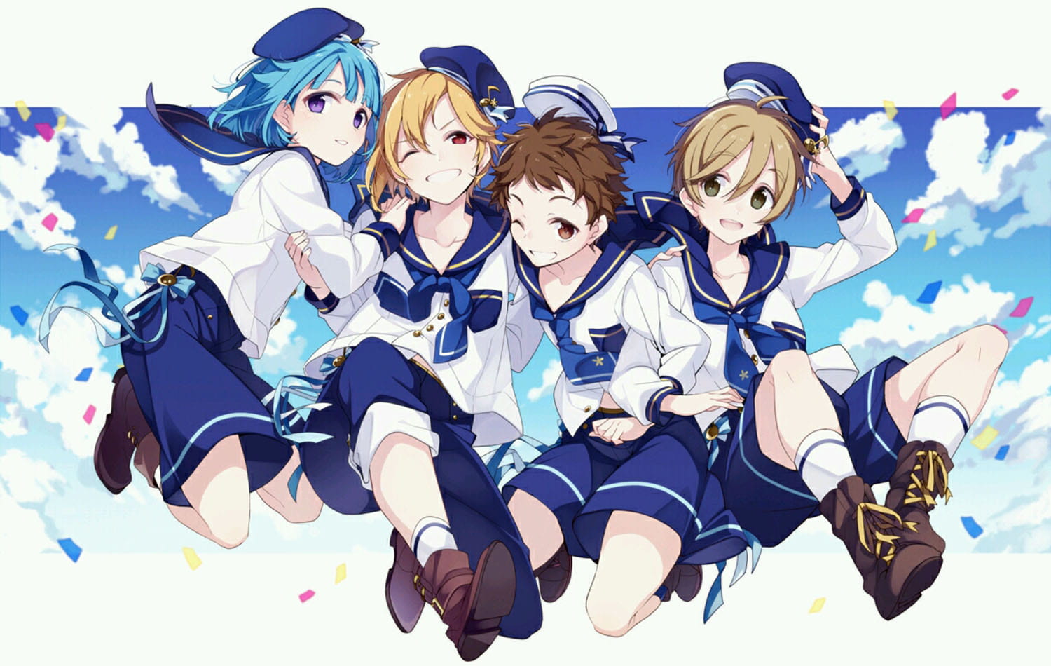 听说你们喜欢可爱的男孩子 偶像梦幻祭桌面壁纸下载(1)