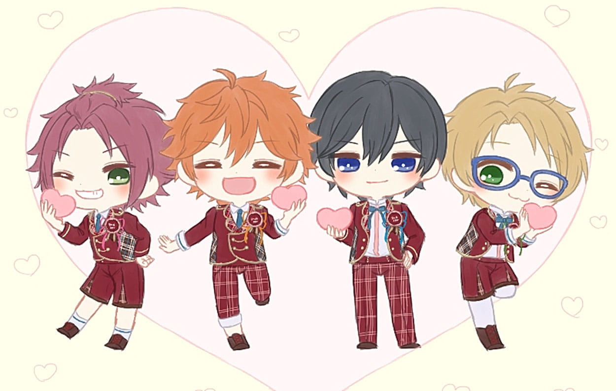 听说你们喜欢可爱的男孩子 偶像梦幻祭桌面壁纸下载(1)