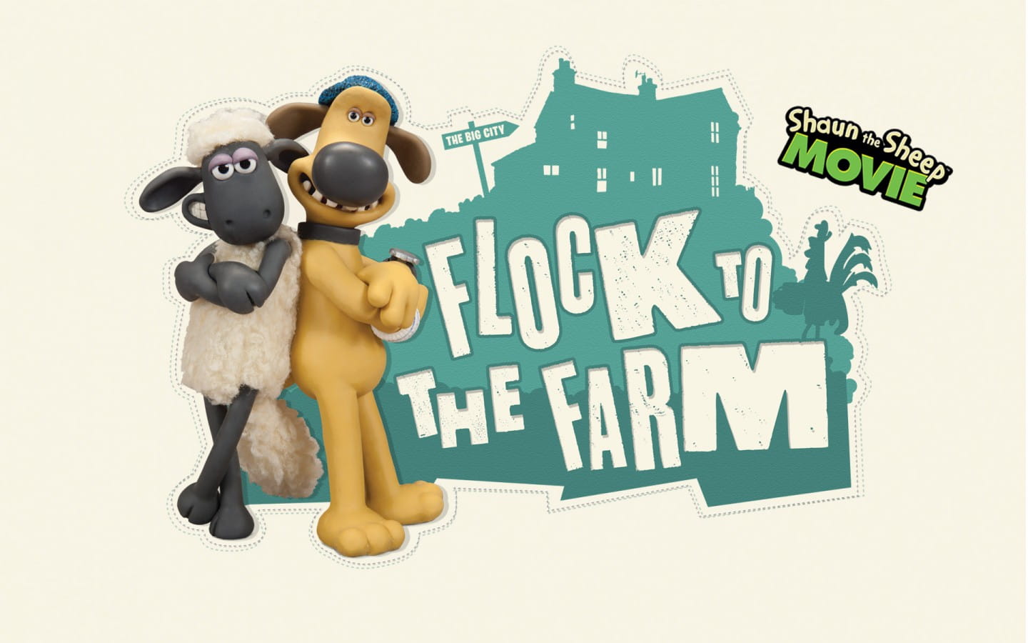 小羊肖恩 高清呆萌壁纸下载