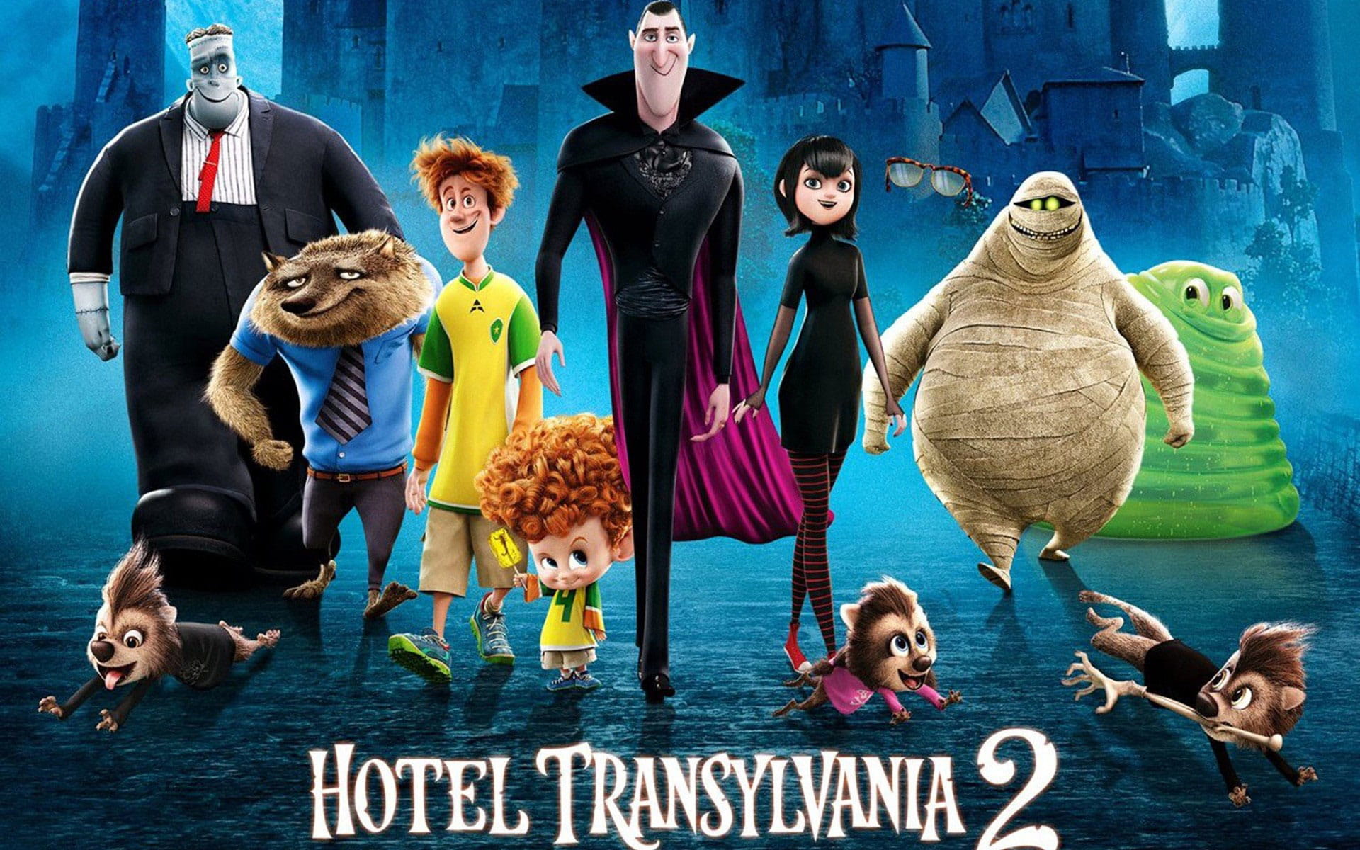 精灵旅社2 高清电脑壁纸下载