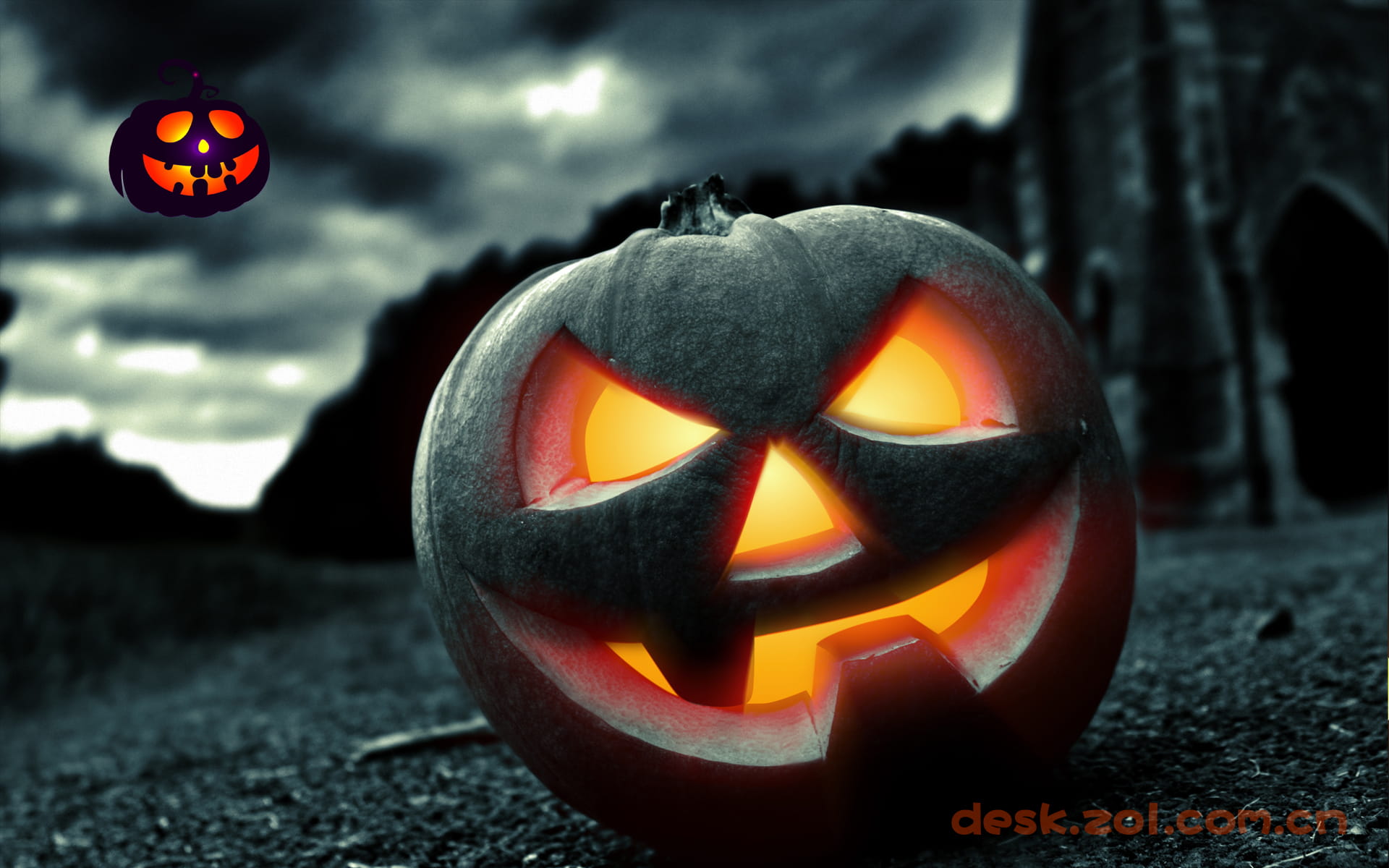 万圣节 高清电脑壁纸下载(1)