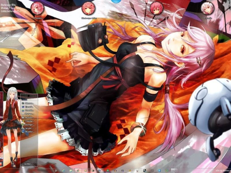 天籁之音 楪祈 罪恶王冠 win7主题