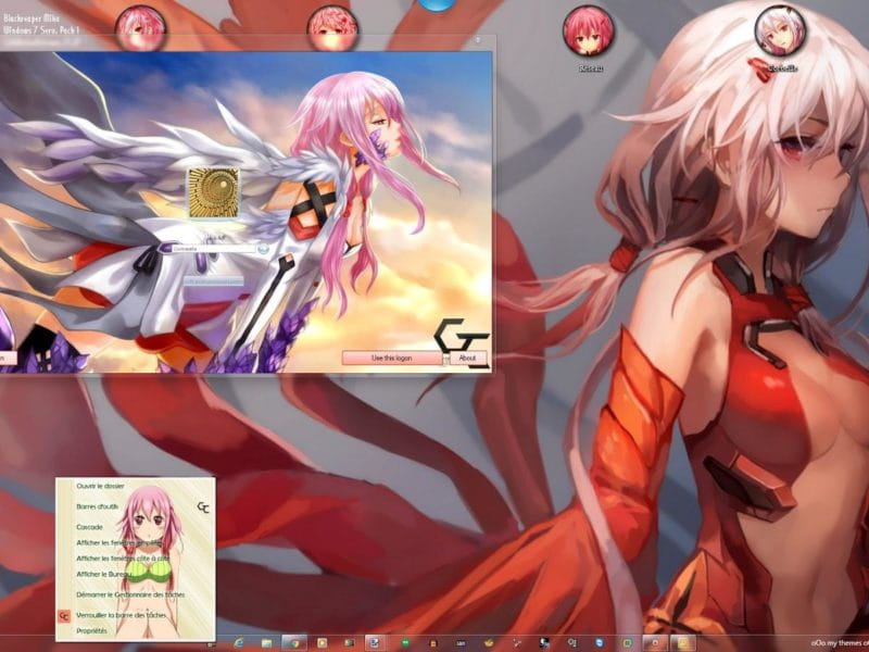 天籁之音 楪祈 罪恶王冠 win7主题