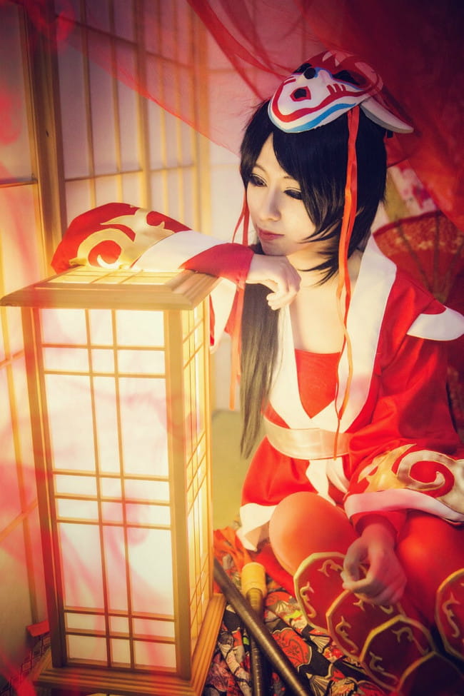 【授权】英雄联盟 鬼舞姬阿卡丽 COS