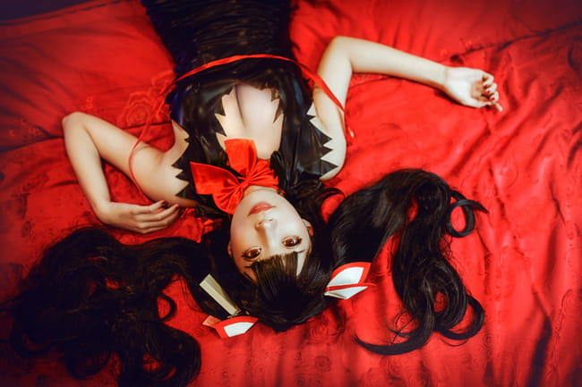 【授权】赫斯提亚 黑化版COS