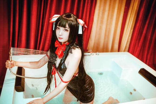 【授权】赫斯提亚 黑化版COS