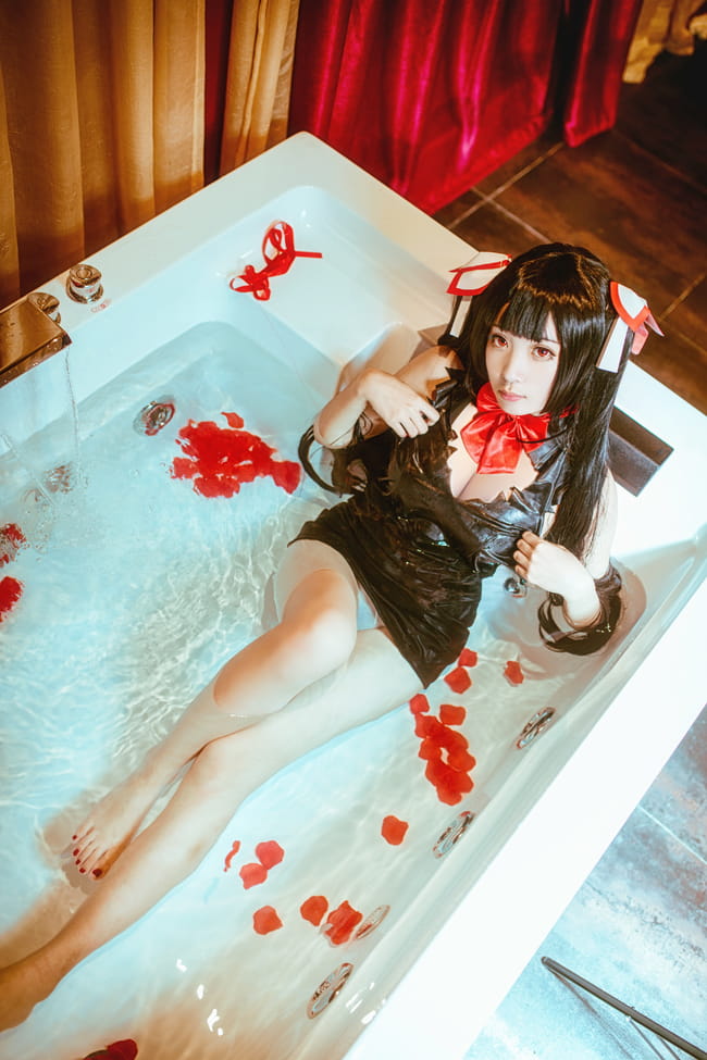 【授权】赫斯提亚 黑化版COS