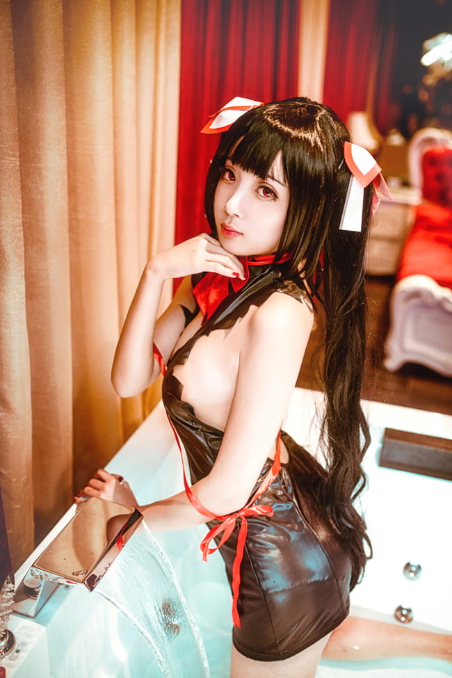 【授权】赫斯提亚 黑化版COS