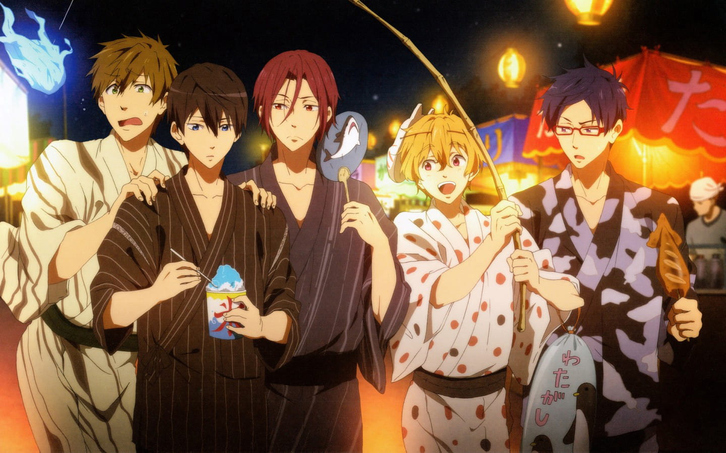 Free!男子游泳部 高清电脑壁纸下载