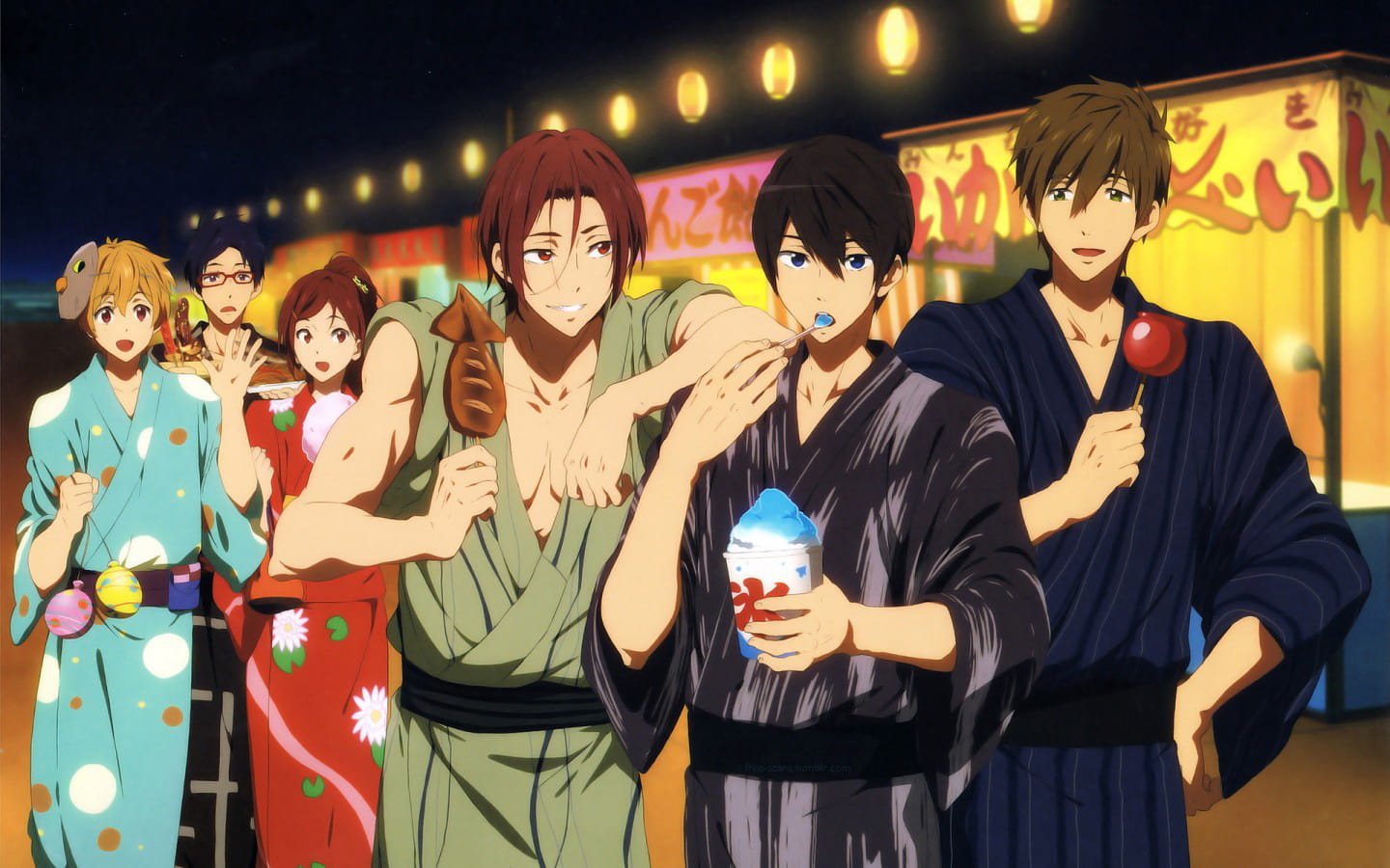 Free!男子游泳部 高清电脑壁纸下载