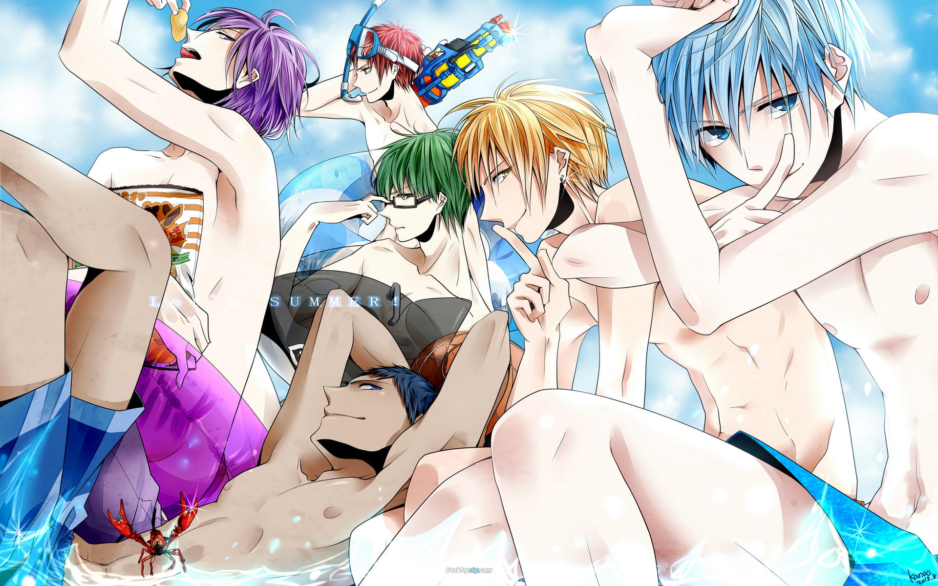 黑子的篮球 黑子哲也 高清电脑主题下载