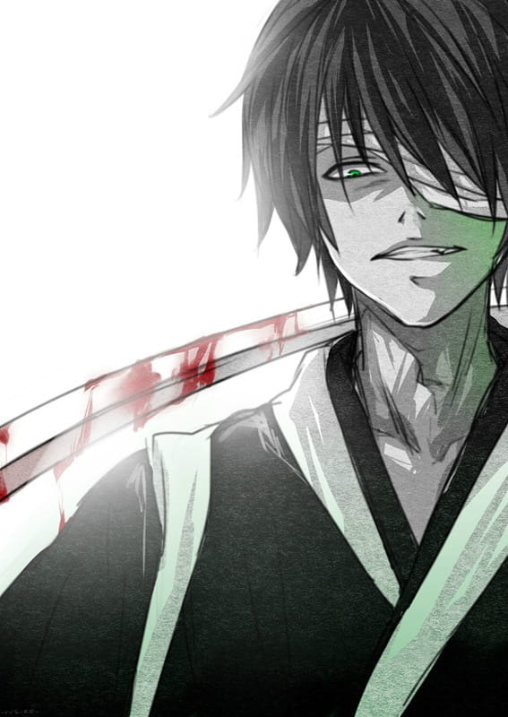 银魂系列超帅黑白手机壁纸下载 速来舔屏