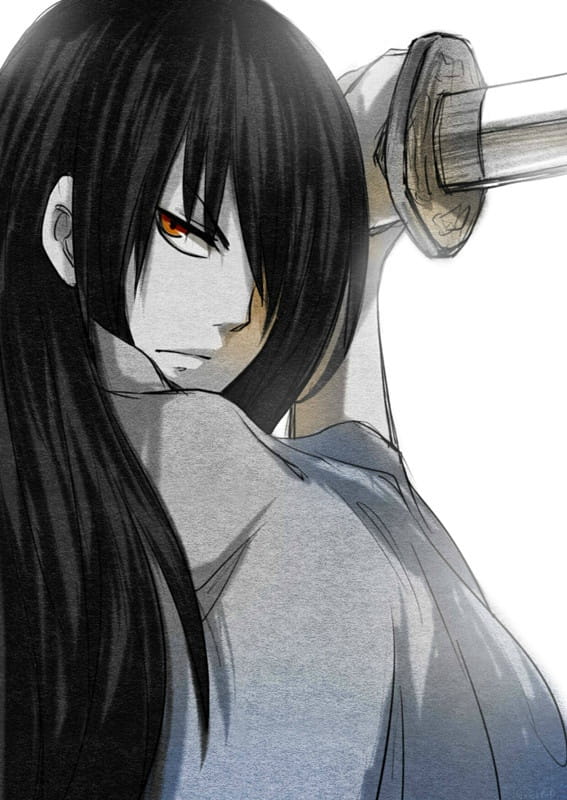 银魂系列超帅黑白手机壁纸下载 速来舔屏