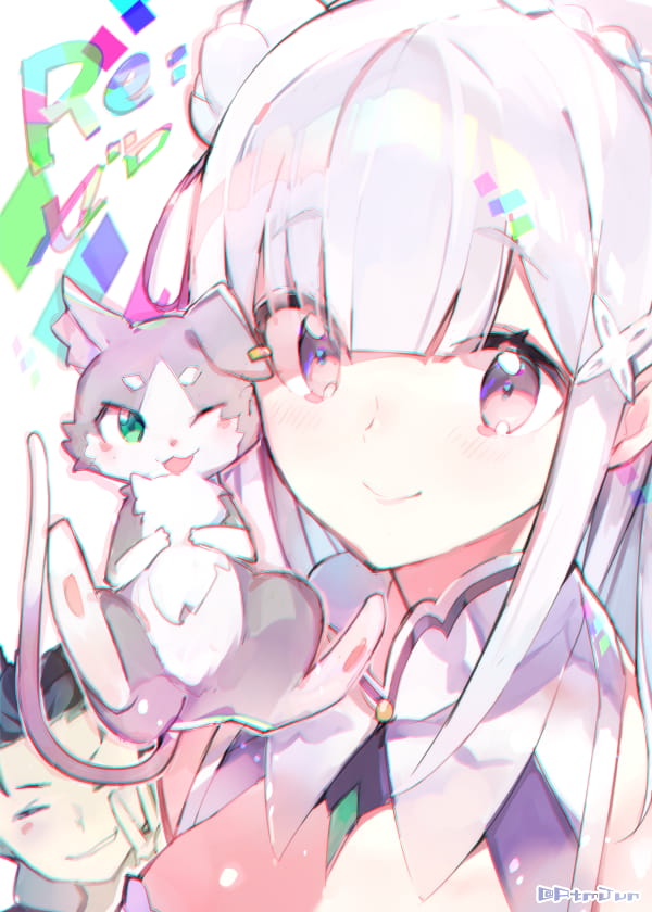 从零开始的爱蜜莉雅 动漫手机壁纸下载