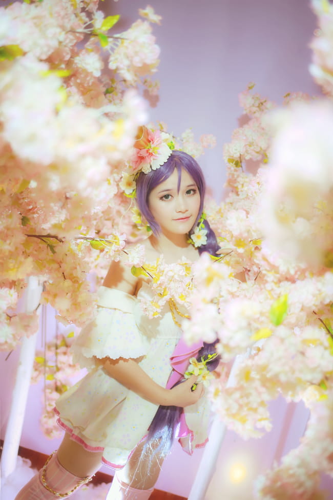 【授权】lovelive！长发公主东条希 COS