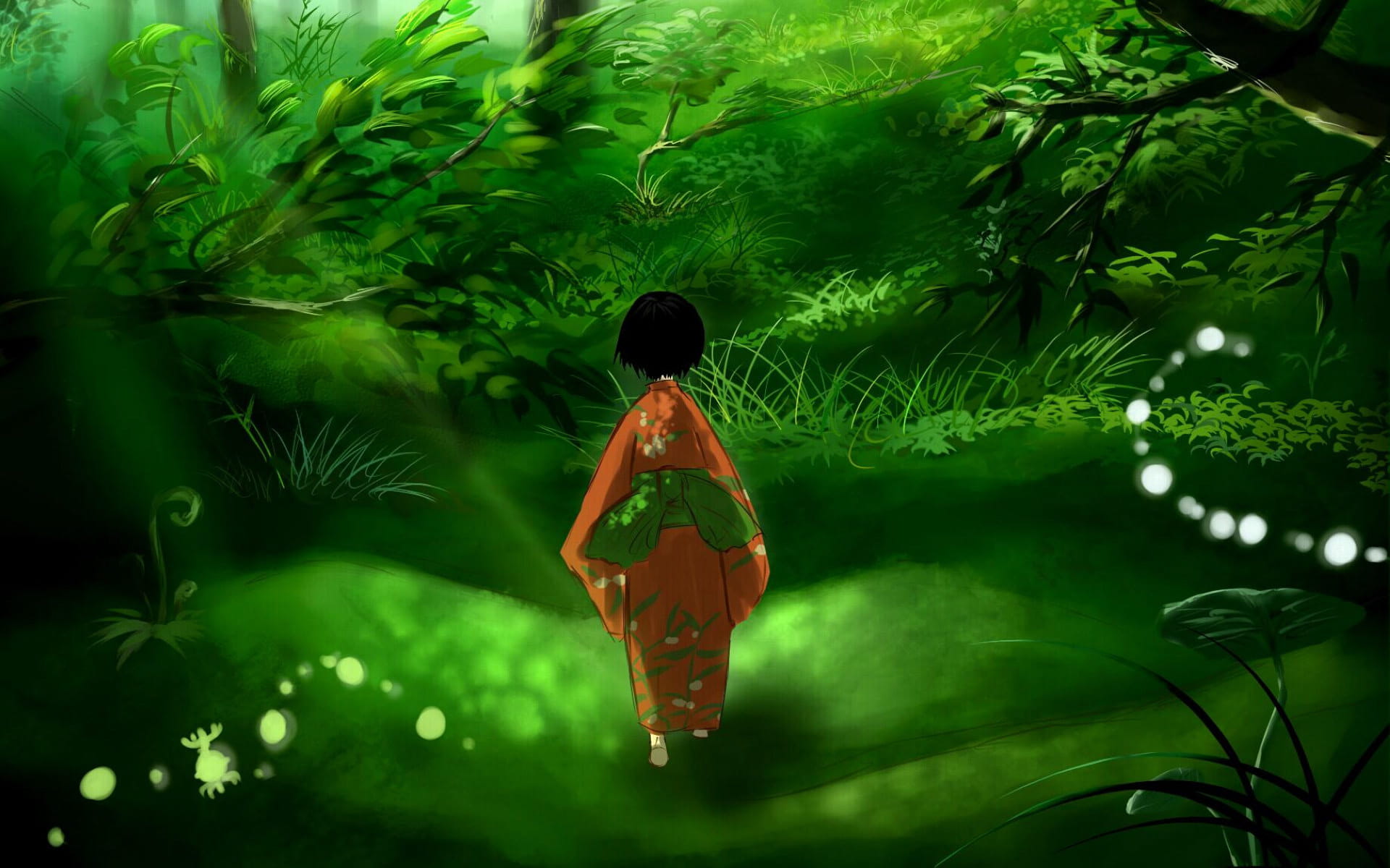 光怪陆离 虫师 动漫电脑壁纸下载