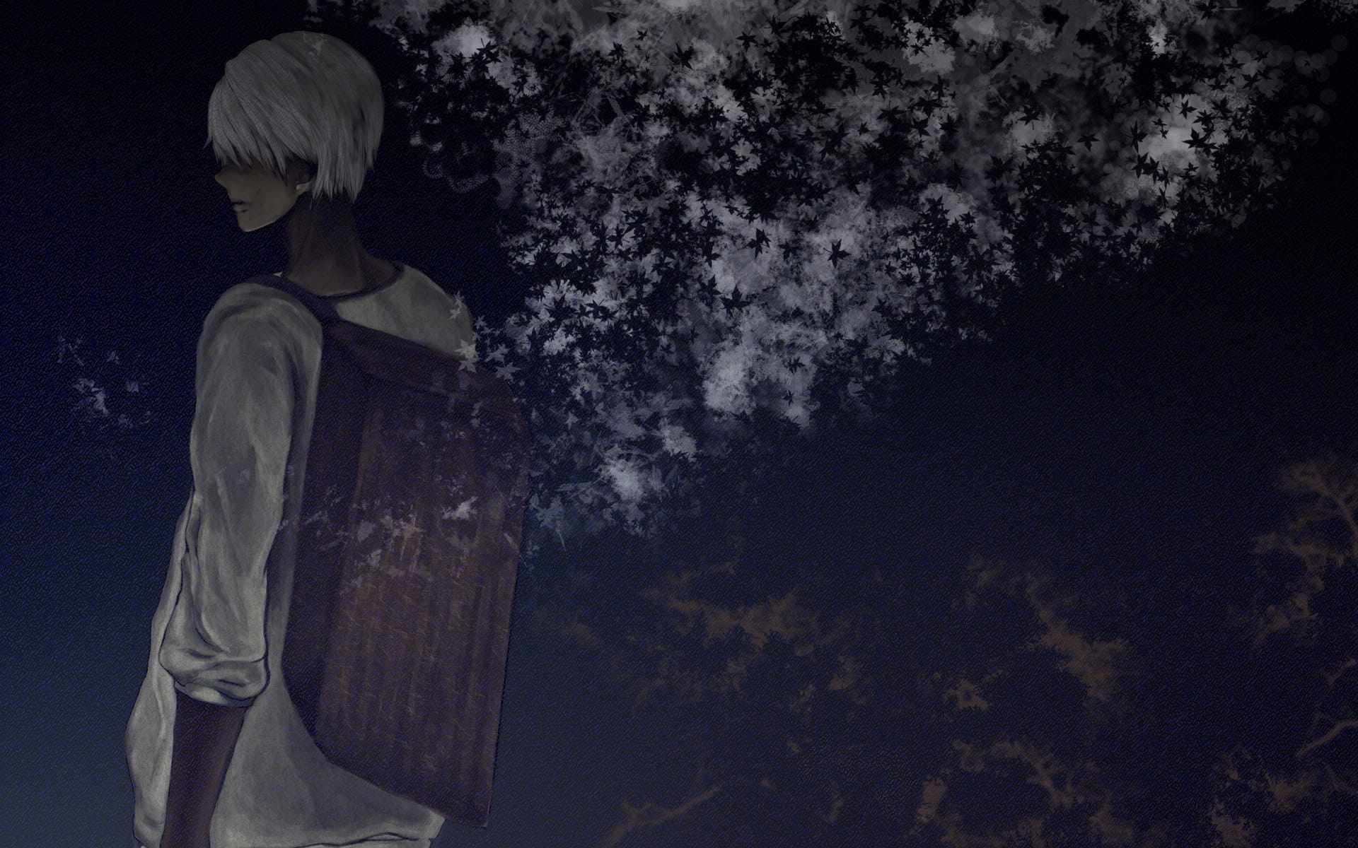 光怪陆离 虫师 动漫电脑壁纸下载