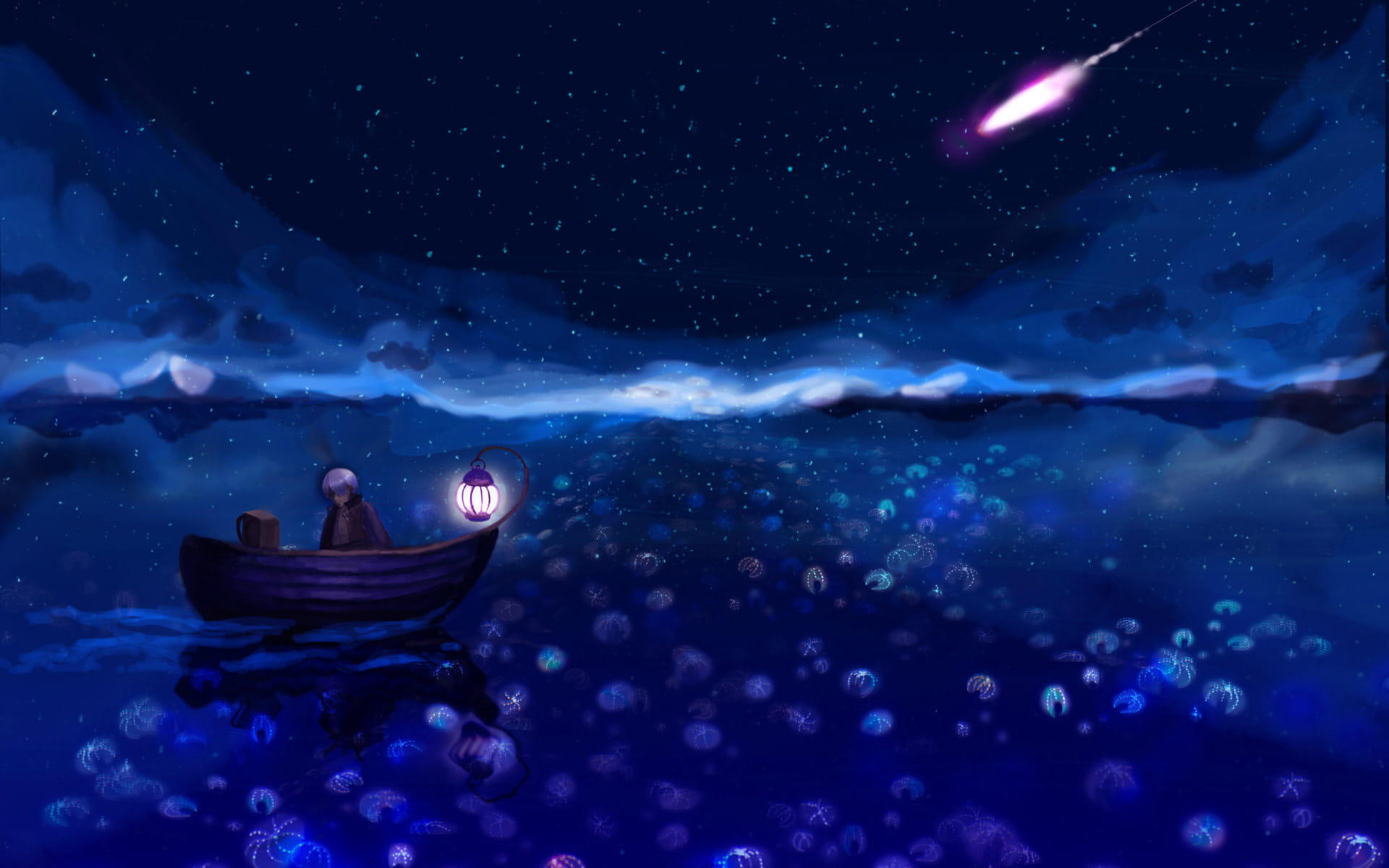 光怪陆离 虫师 动漫电脑壁纸下载