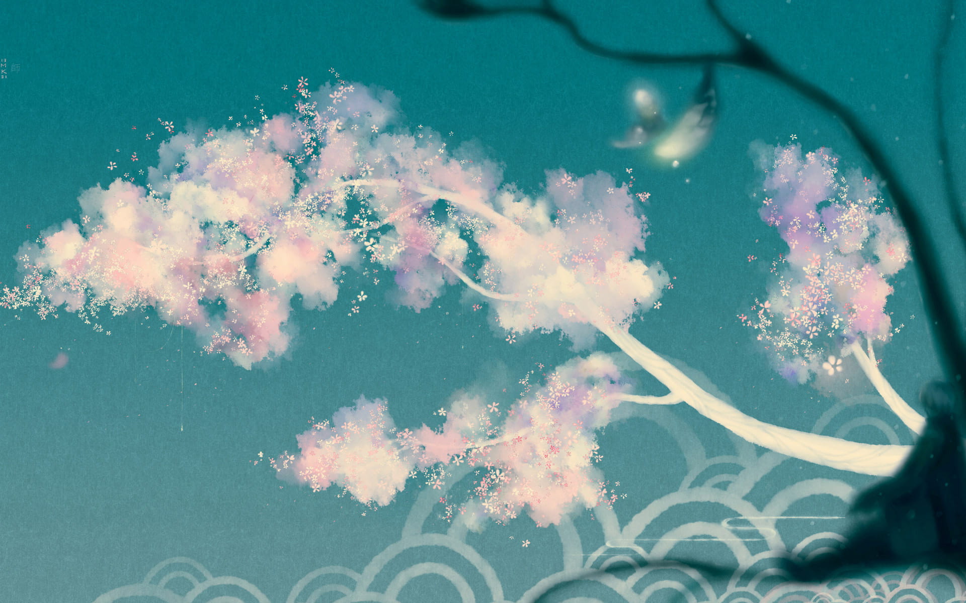 光怪陆离 虫师 动漫电脑壁纸下载