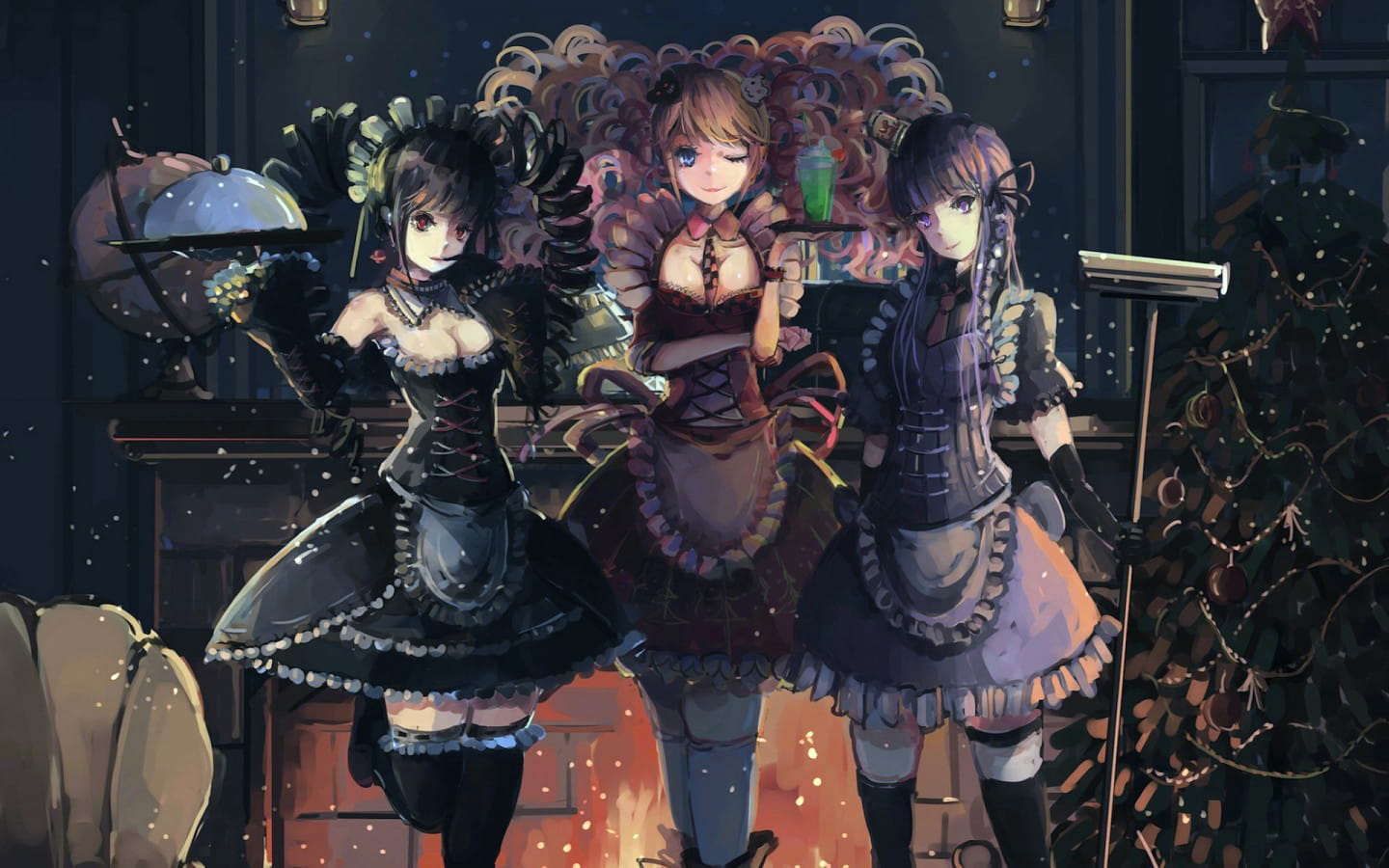 弹丸轮舞 动漫电脑壁纸下载