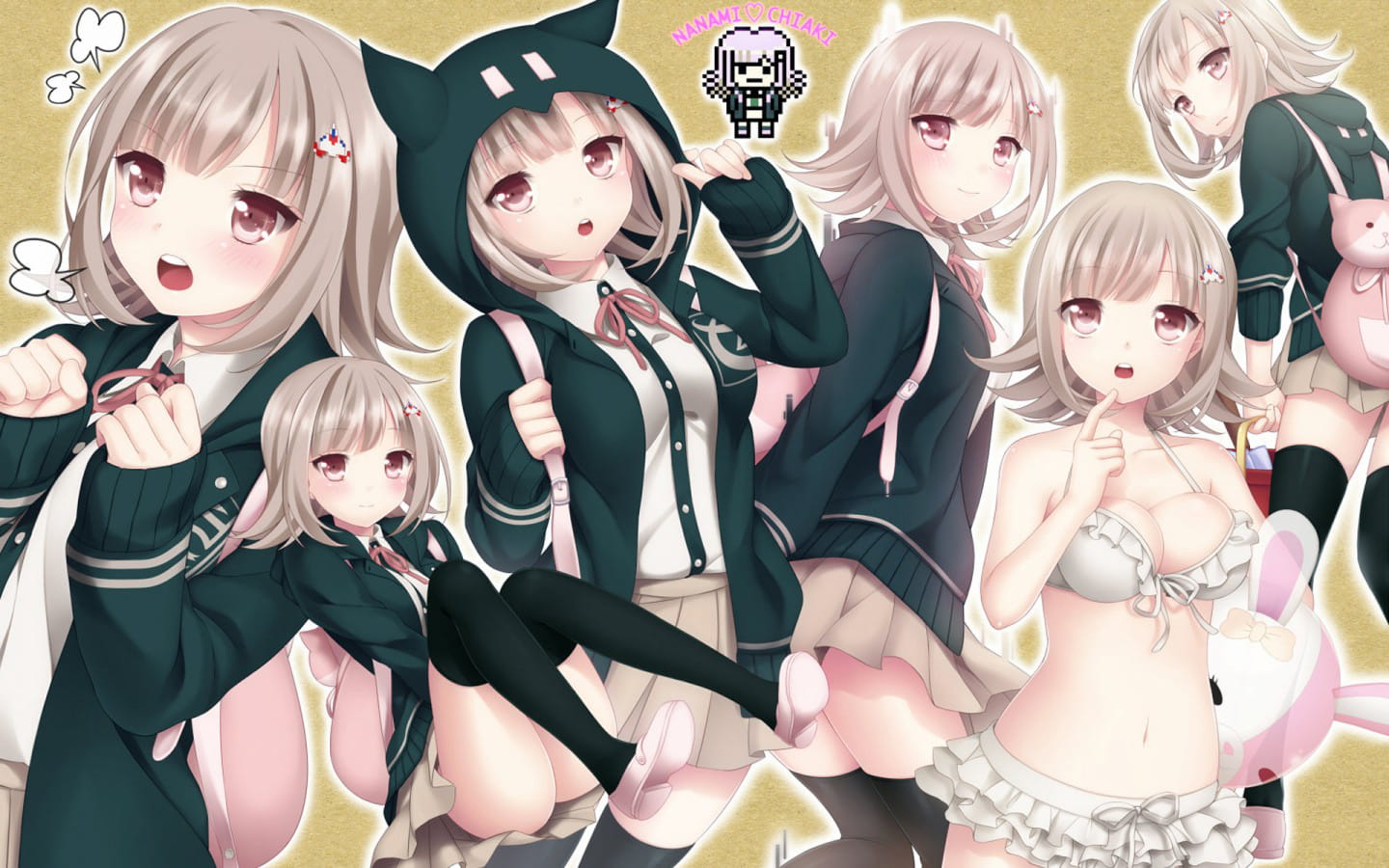 弹丸轮舞 动漫电脑壁纸下载