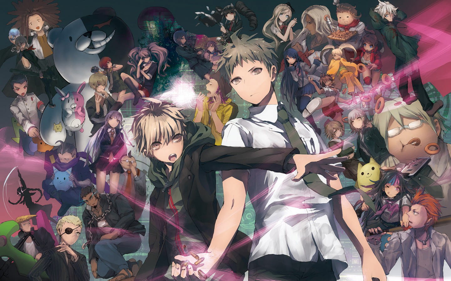 弹丸轮舞 动漫电脑壁纸下载