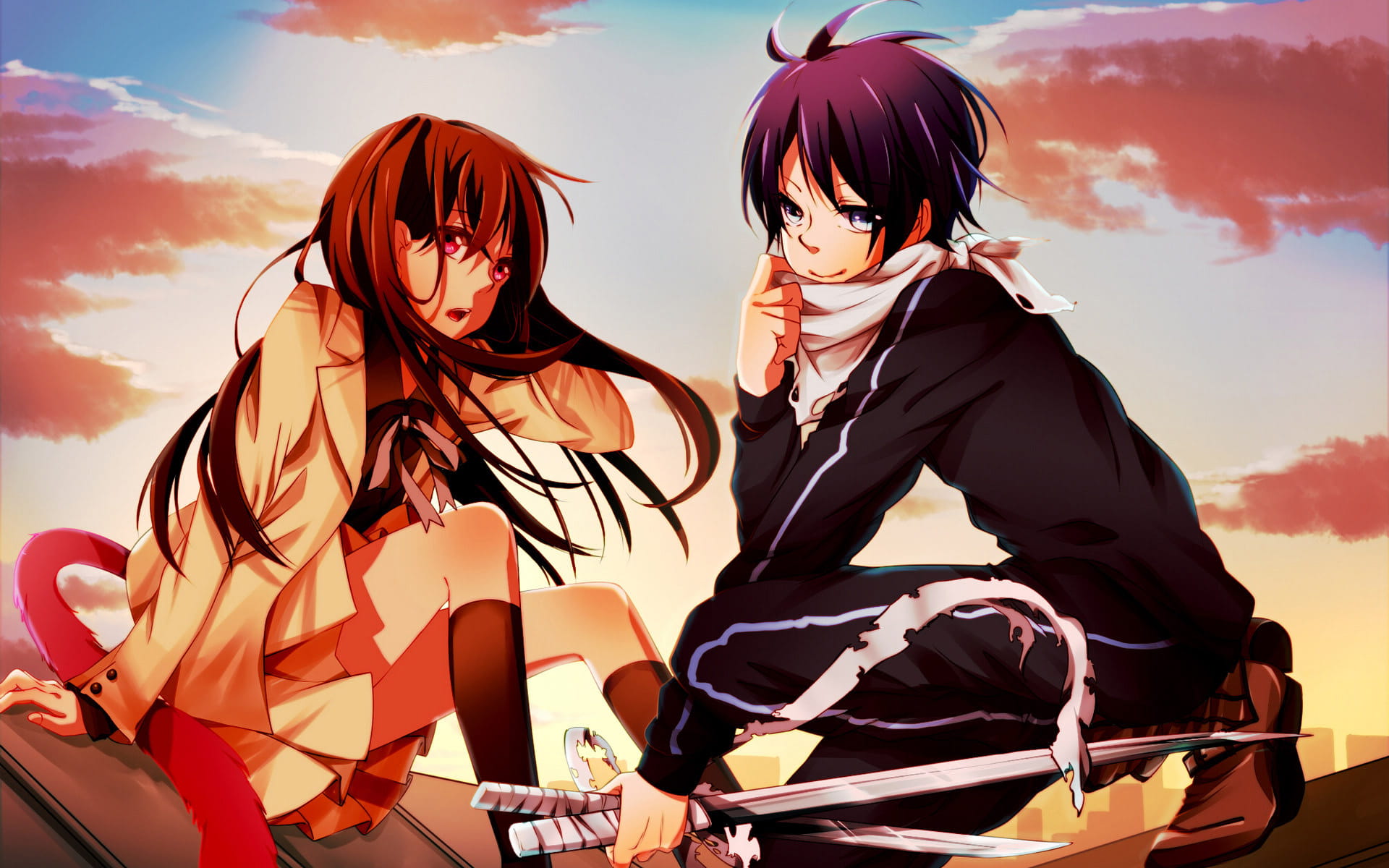 野良神 夜斗 动漫高清电脑壁纸下载