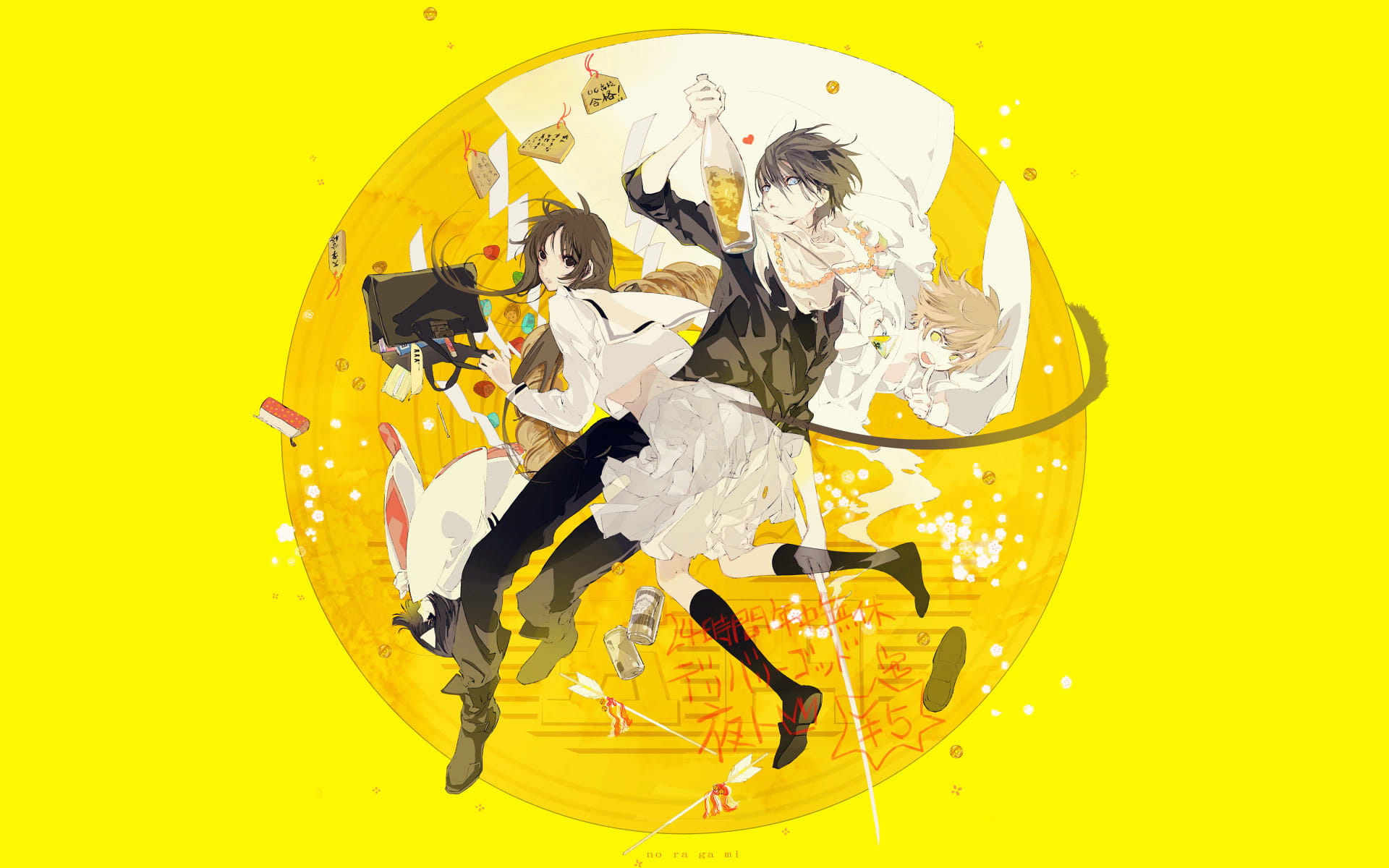 野良神 夜斗 动漫高清电脑壁纸下载