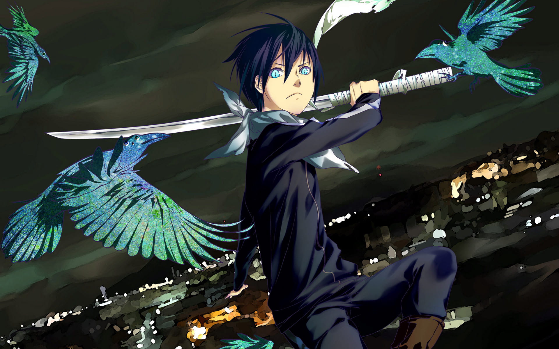 野良神 夜斗 动漫高清电脑壁纸下载