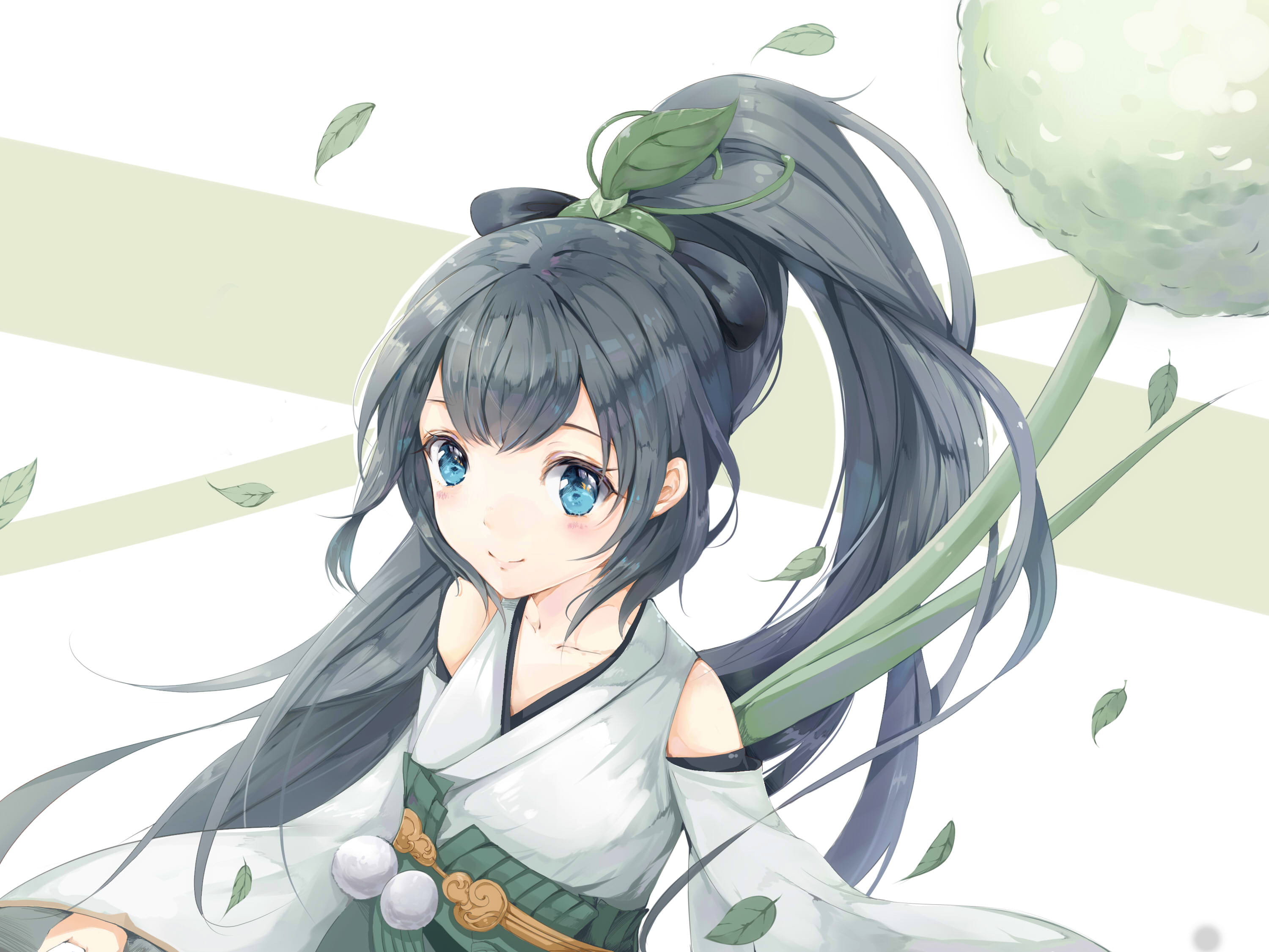 网易手游阴阳师 沉迷于输出见死不救 荧草 高清手机壁纸下载