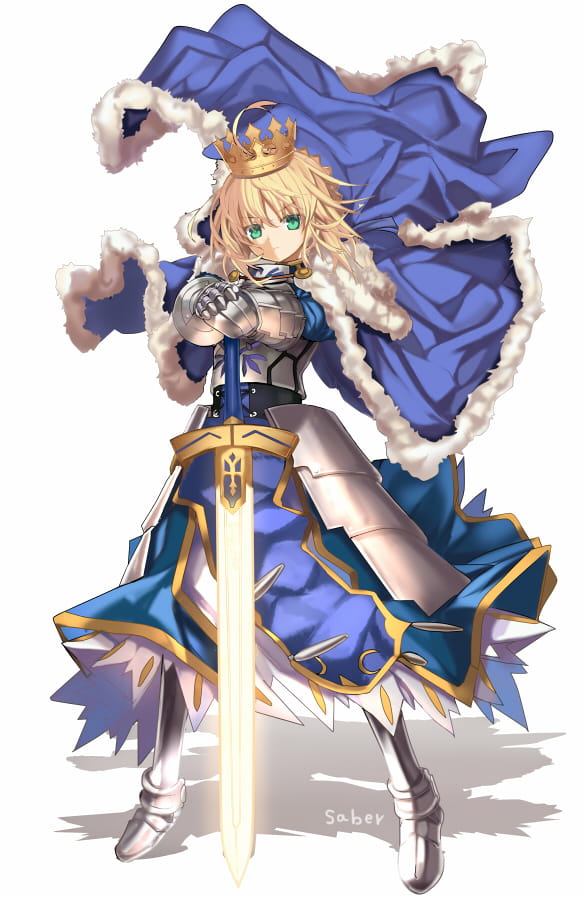 fate saber 吾王精选手机壁纸下载