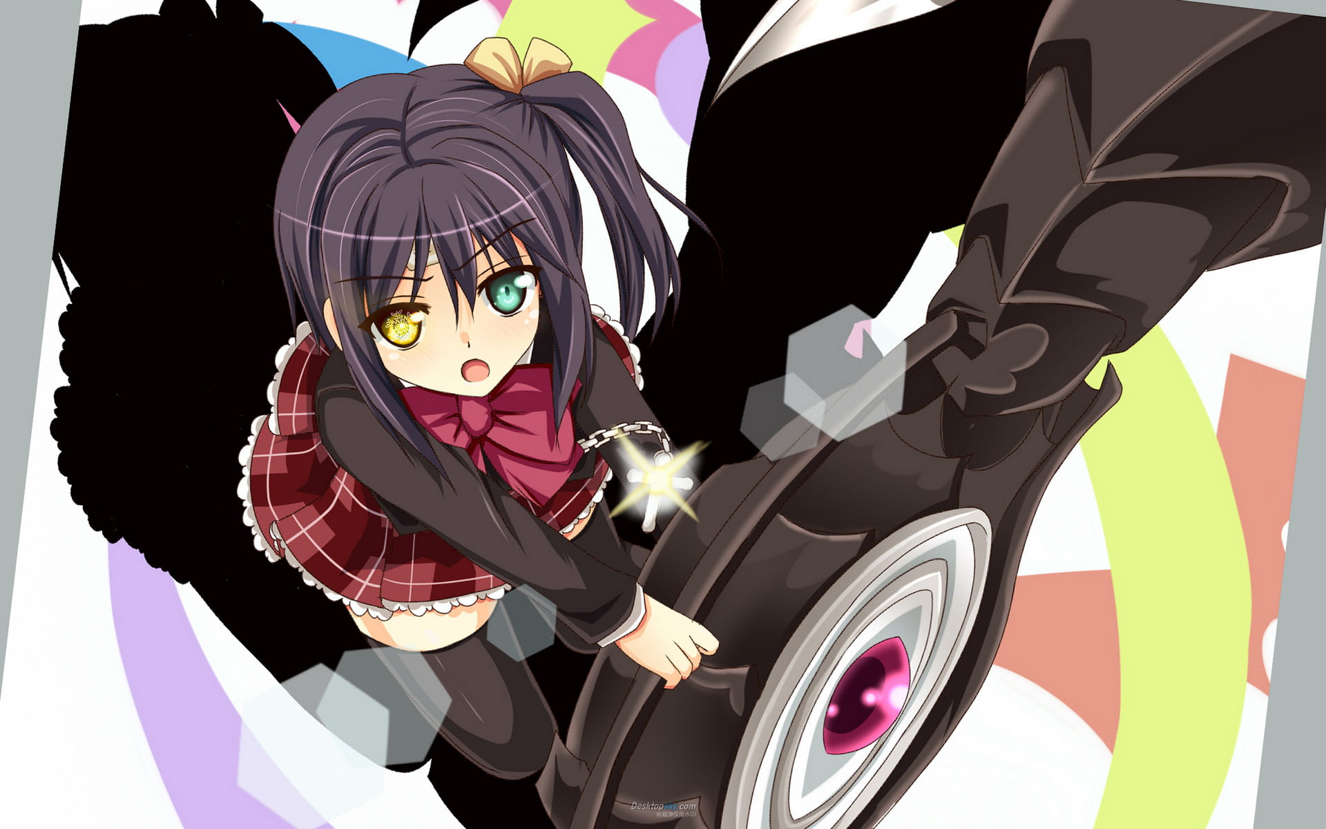 中二病也要谈恋爱 中二萌神 小鸟游六花 动漫电脑壁纸下载(1)