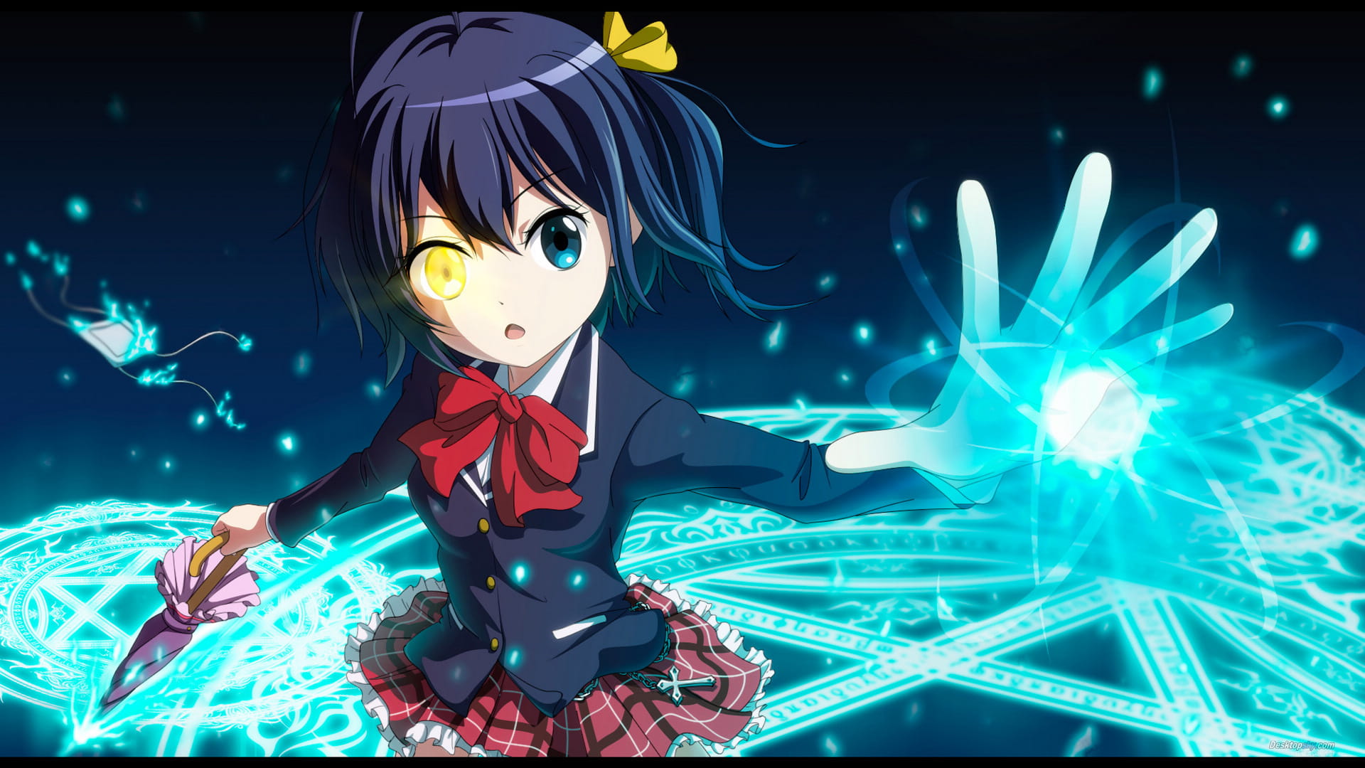 中二病也要谈恋爱 中二萌神 小鸟游六花 动漫电脑壁纸下载(1)