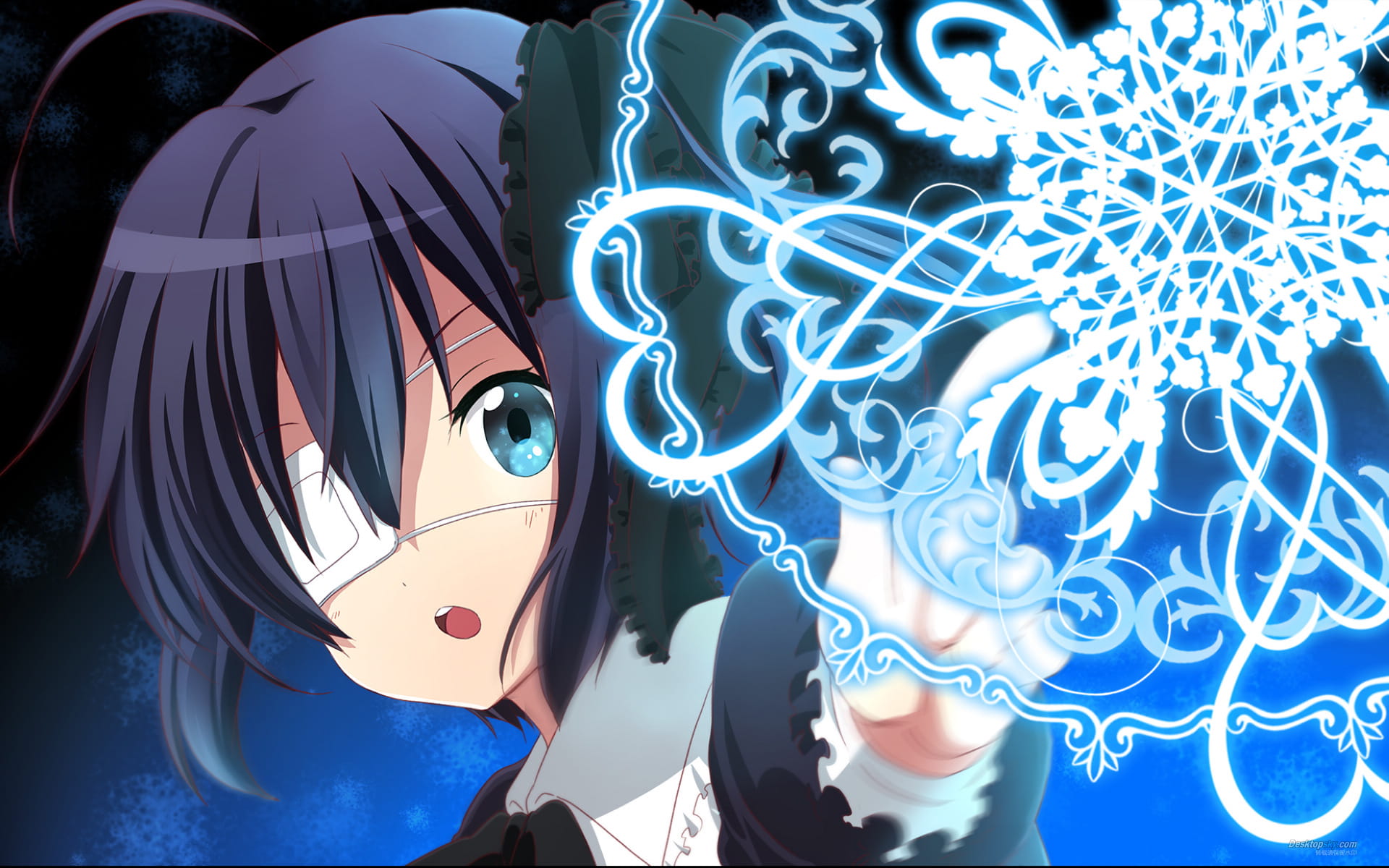 中二病也要谈恋爱 中二萌神 小鸟游六花 动漫电脑壁纸下载(1)