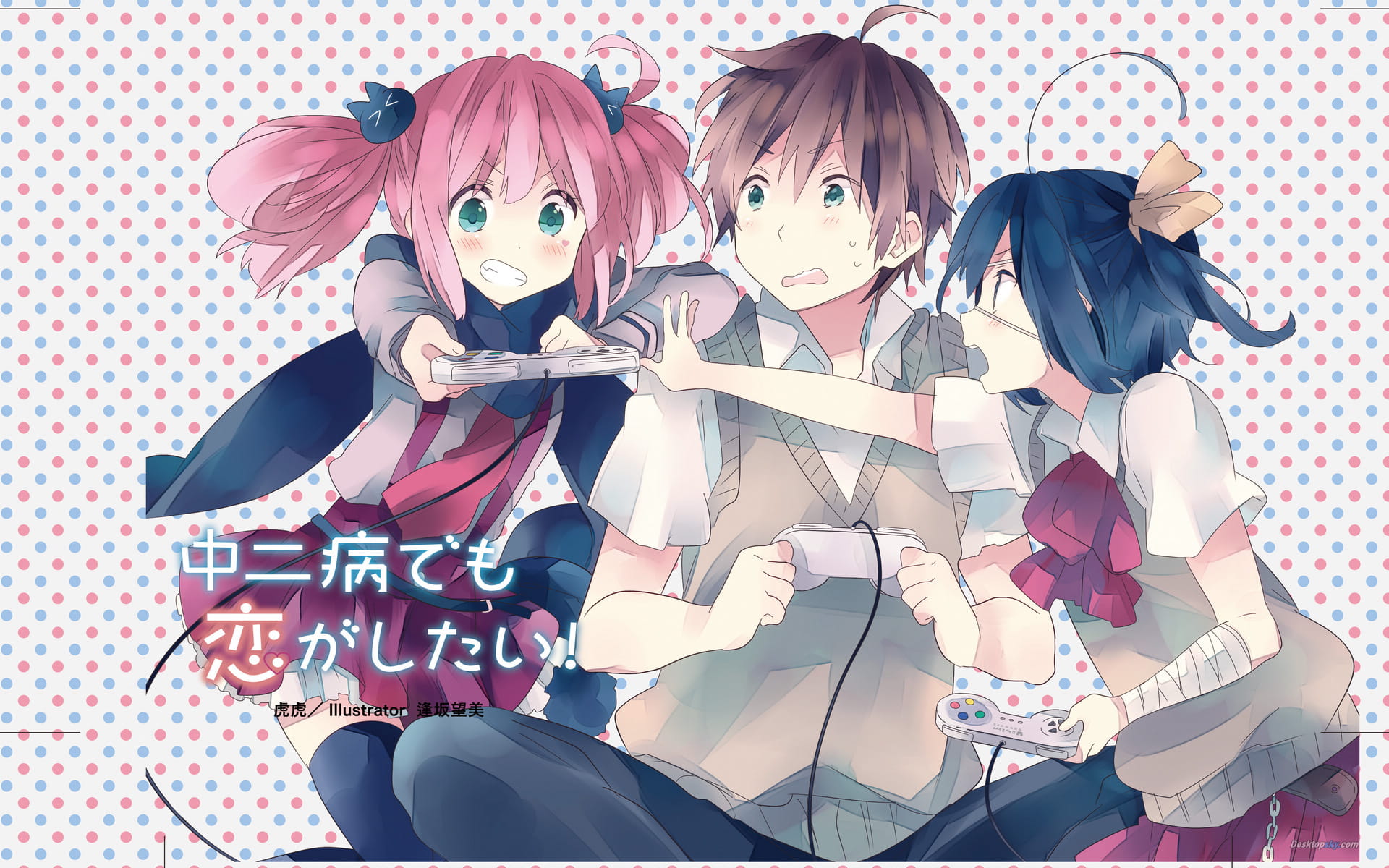 中二病也要谈恋爱 中二萌神 小鸟游六花 动漫电脑壁纸下载(1)