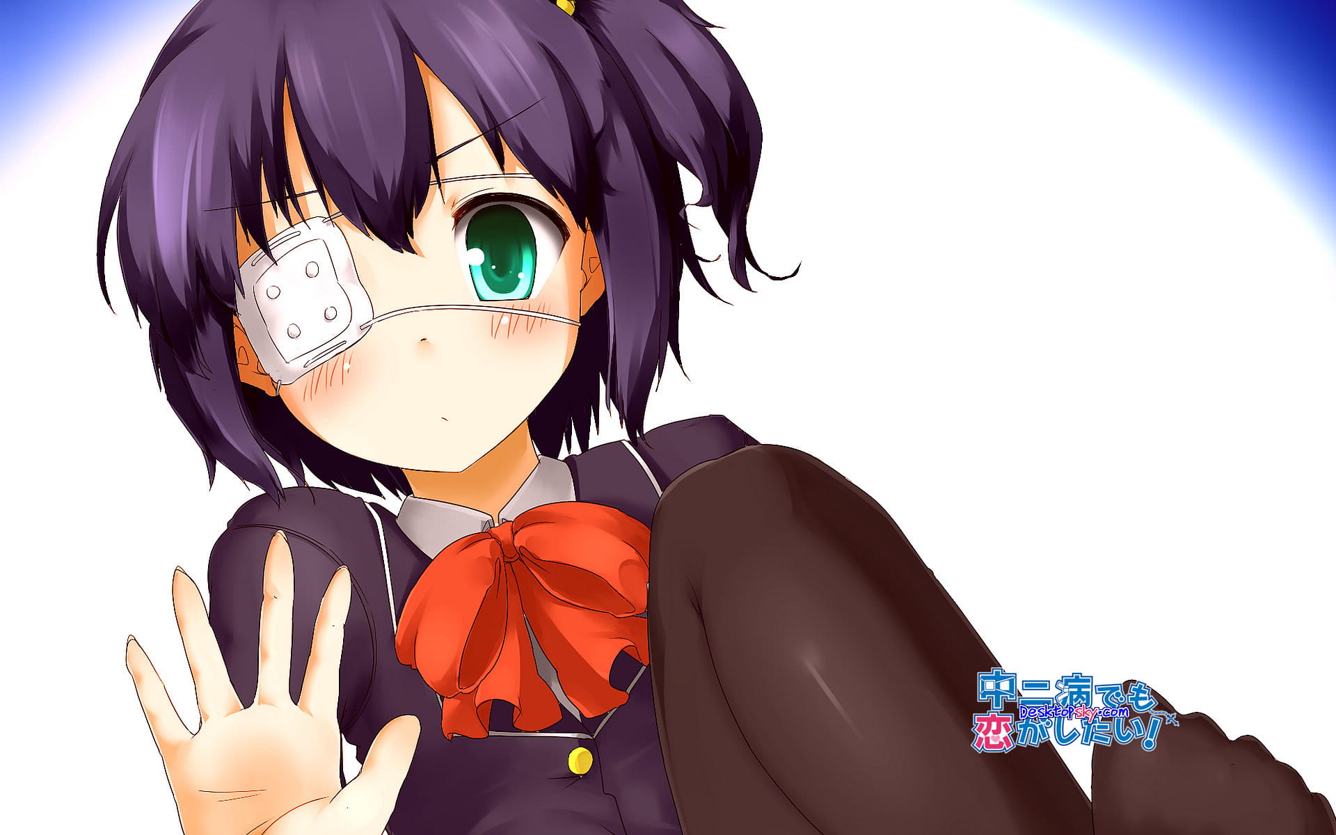 中二病也要谈恋爱 中二萌神 小鸟游六花 动漫电脑壁纸下载(1)