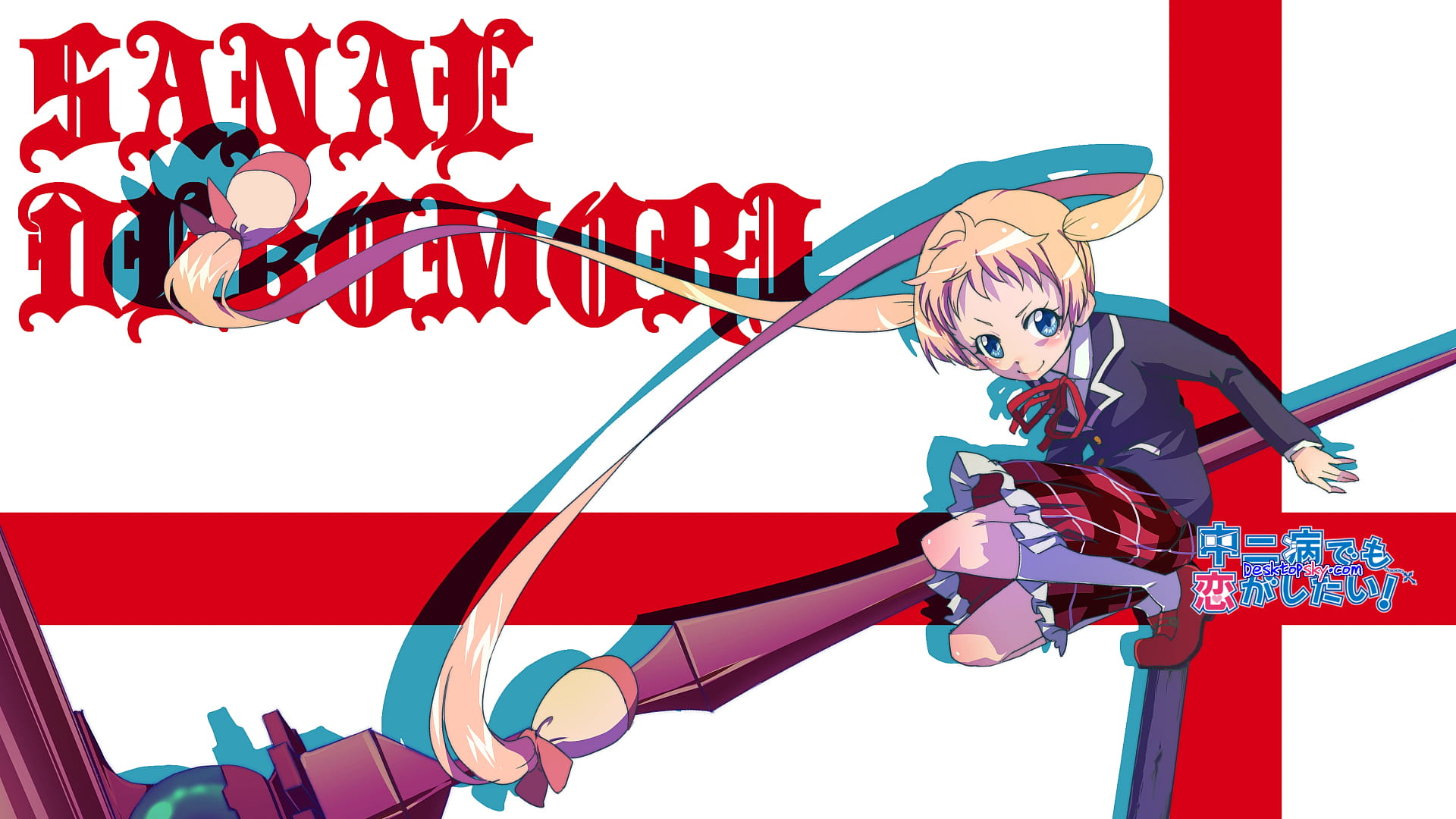 中二病也要谈恋爱 中二萌神 小鸟游六花 动漫电脑壁纸下载(1)