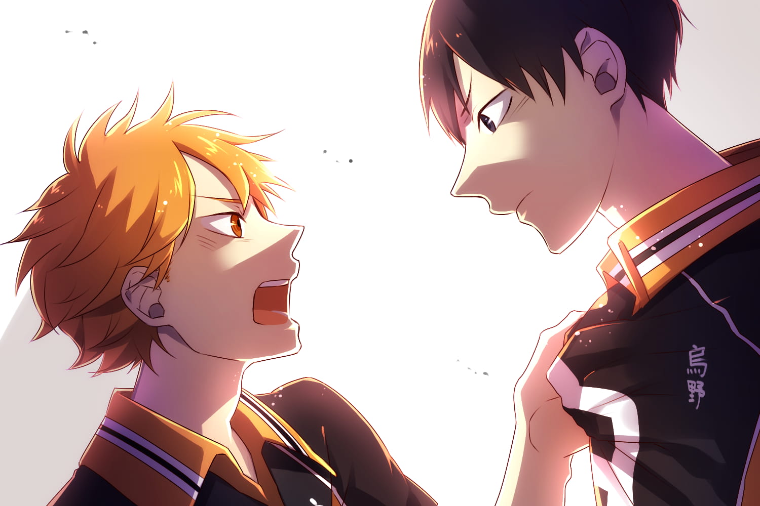 燃烧热血吧少年 排球少年同人桌面壁纸