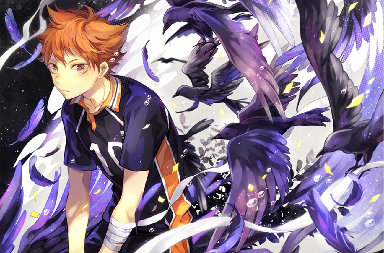 燃烧热血吧少年 排球少年同人桌面壁纸