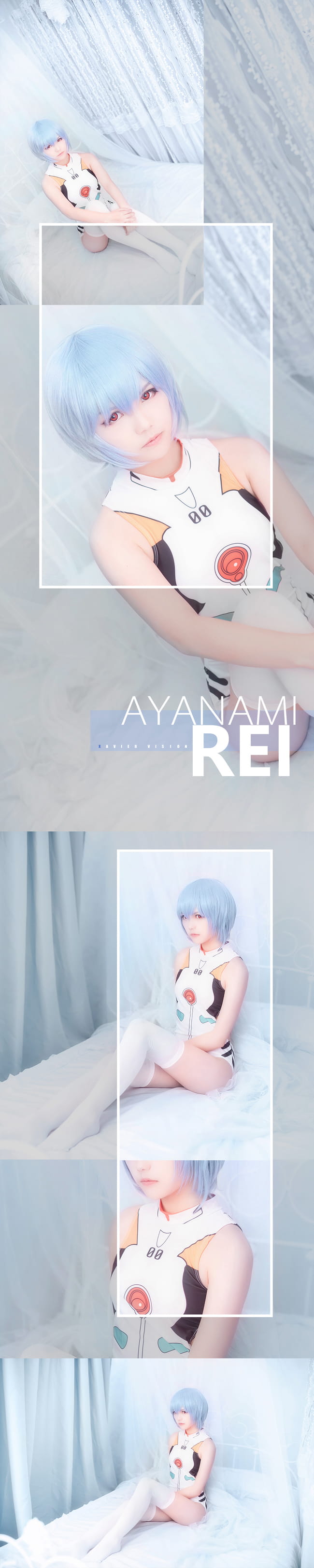 【授权】EVA绫波丽 驾驶服泳装ver.COS