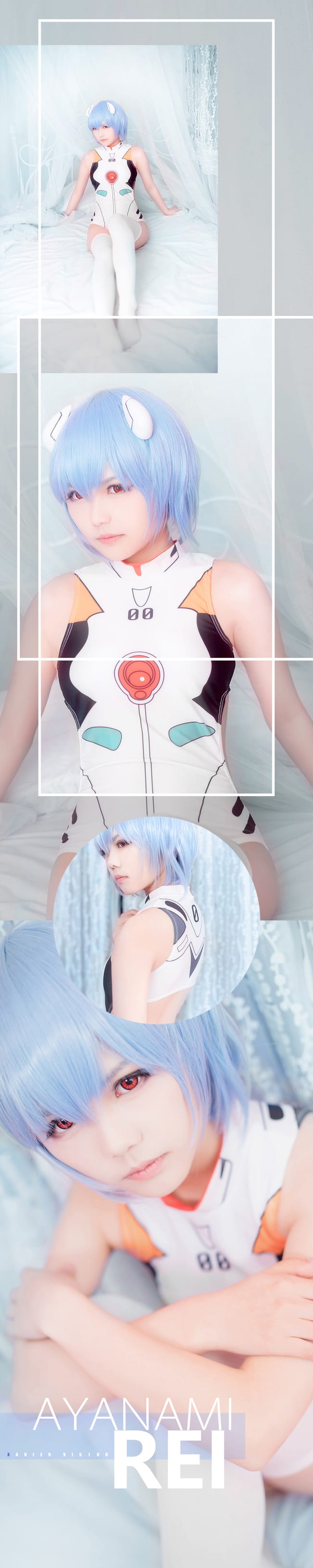 【授权】EVA绫波丽 驾驶服泳装ver.COS