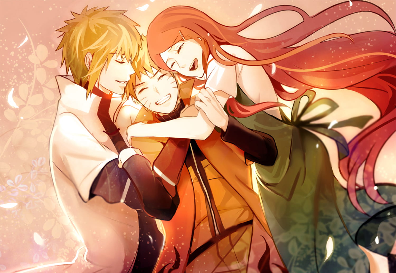 伟大的七代目火影 漩涡鸣人桌面壁纸(1)