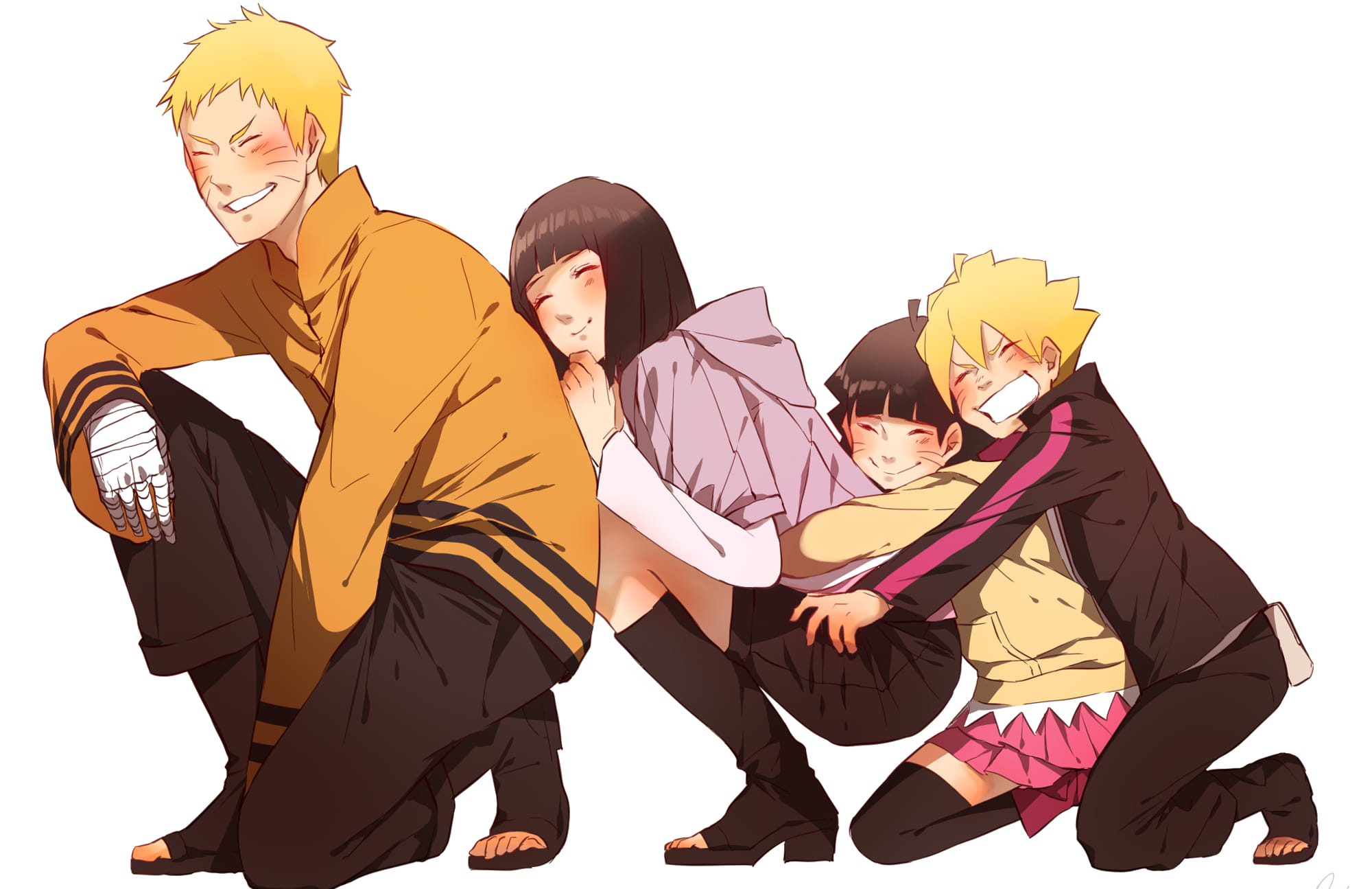 伟大的七代目火影 漩涡鸣人桌面壁纸(1)