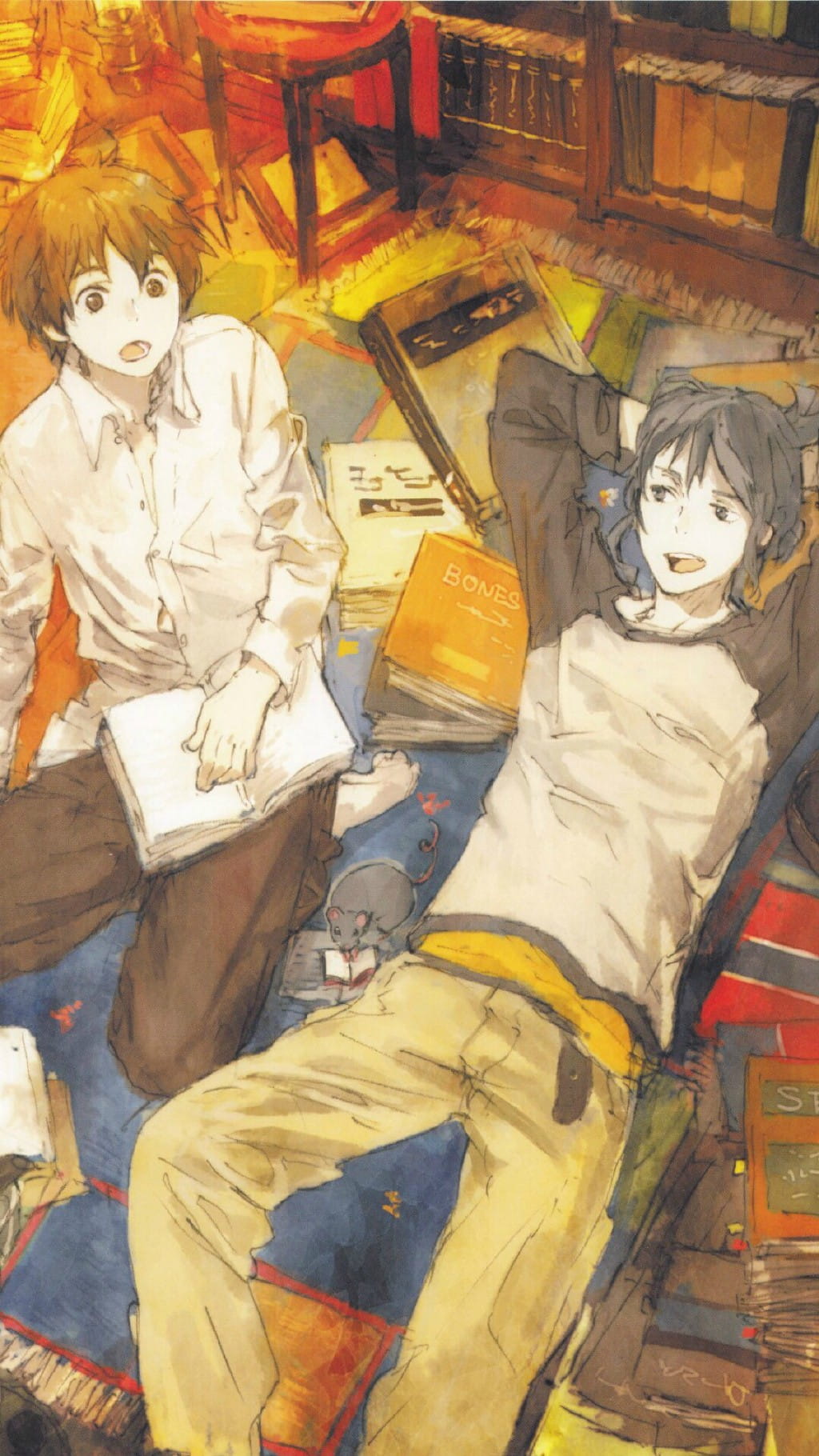 冒险和羁绊 未来都市No.6 手机壁纸