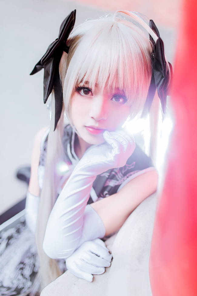 【授权】缘之空 春日野穹黑旗袍COS