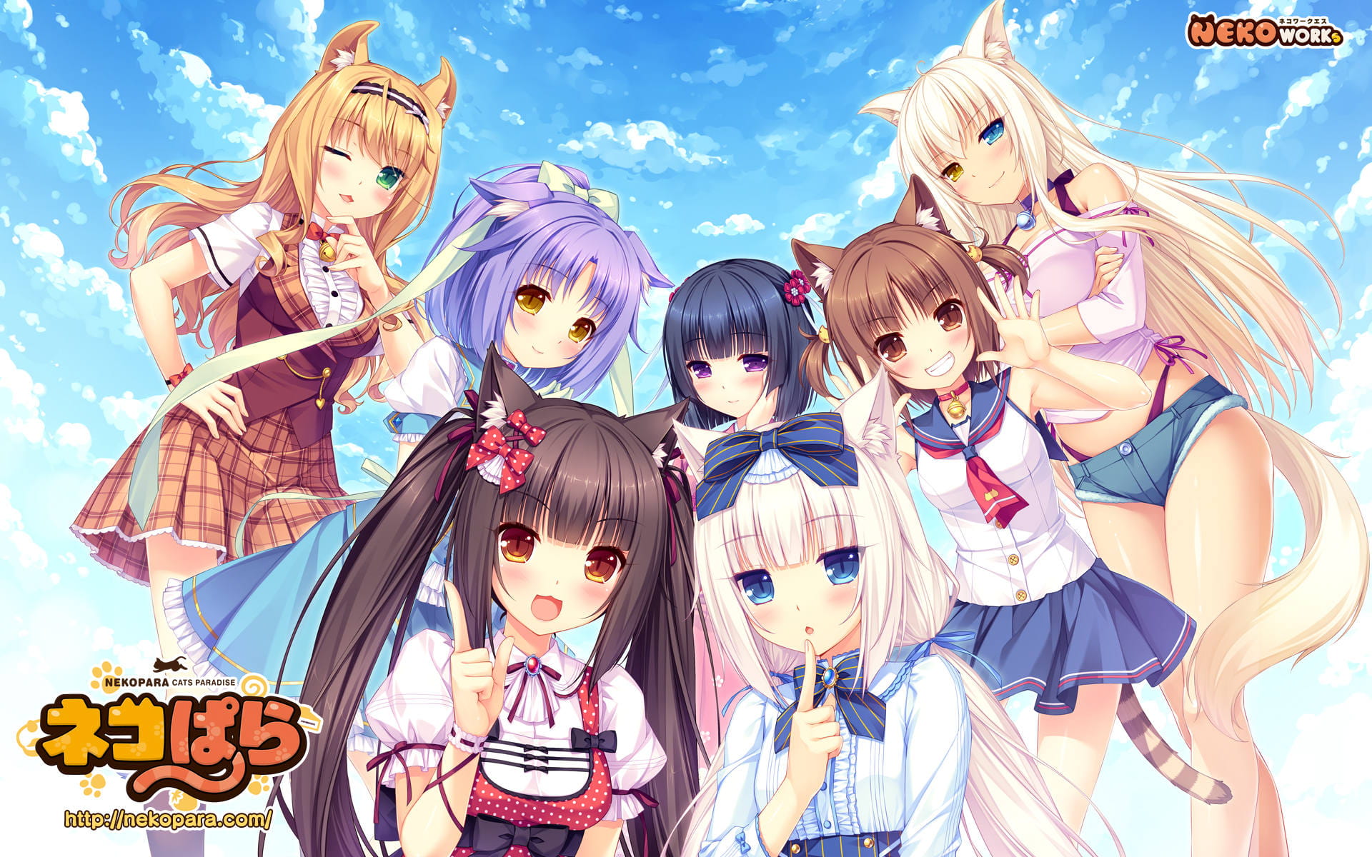 NEKOPARA巧克力与香子兰电脑壁纸下载(1)