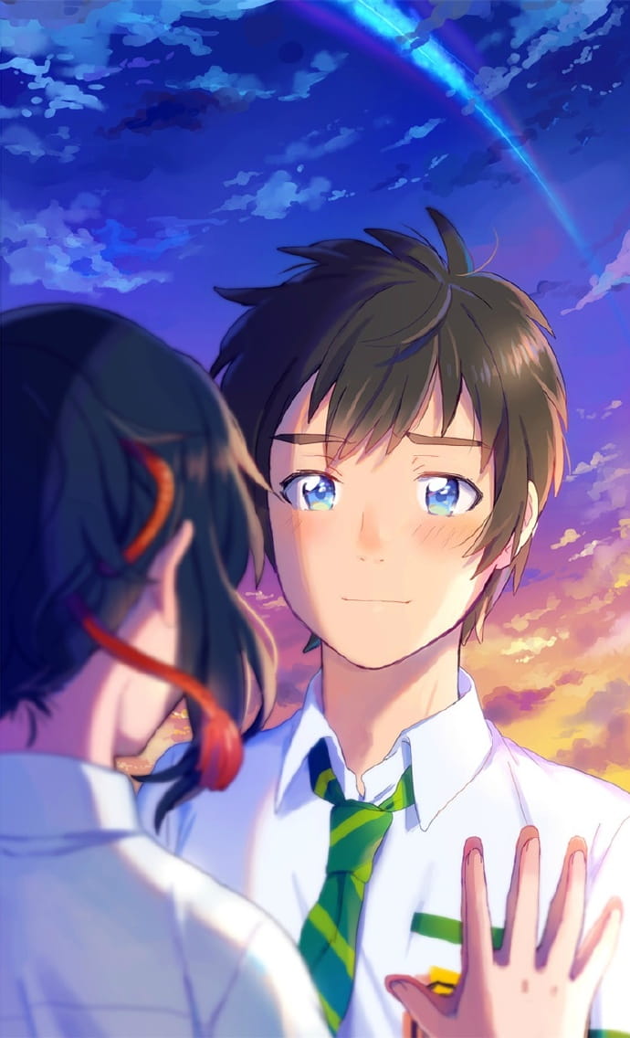 当记忆成为爱情 你的名字手机壁纸下载