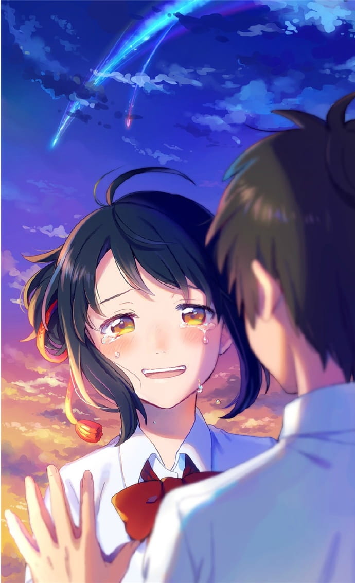 当记忆成为爱情 你的名字手机壁纸下载